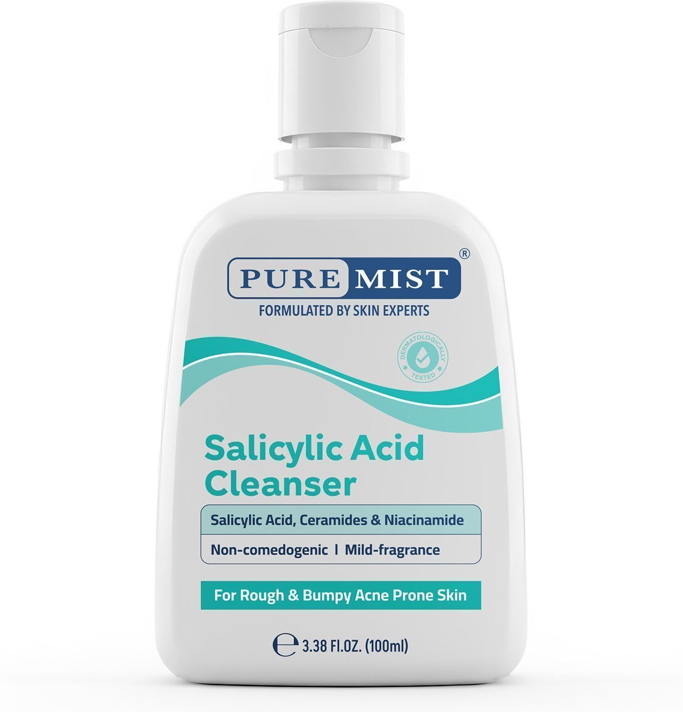 Puremist Sa Clarifying Face Cleanser For Rough & AcneProne Skin, Deep Cleansing Daily Face Wash Se001