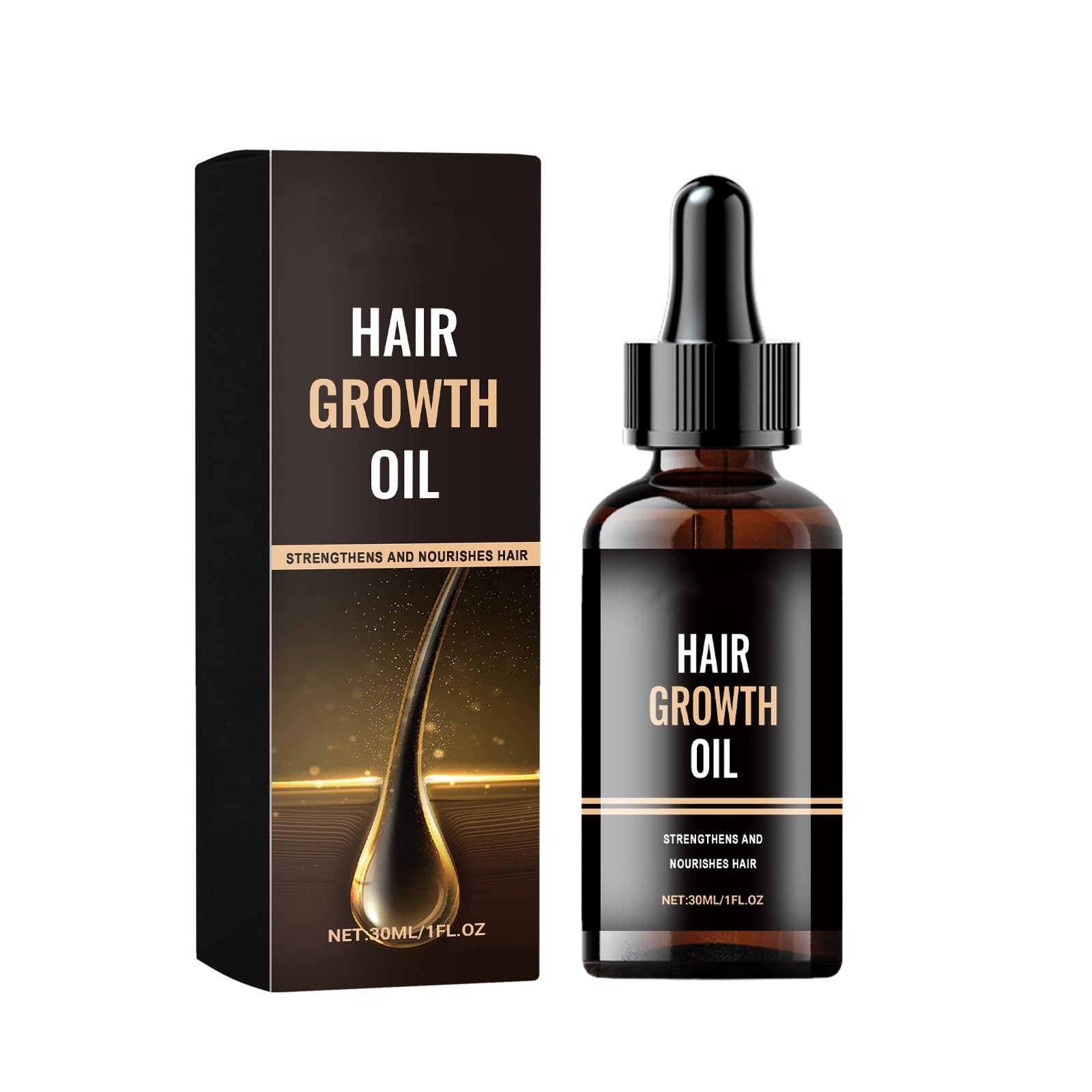 Herbs Wealth Hair Oil for Scalp Moisture & Root Care, Nourishing Hair & Scalp Treatment for Thicker, FullerLooking Hair, Light
