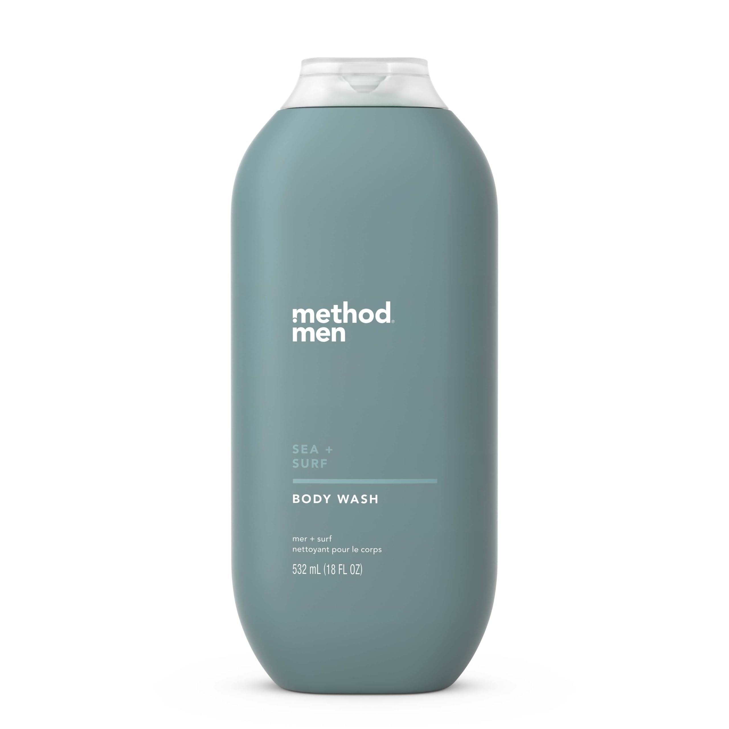 Method Mens Body Wash, Sea + Surf, 18 Fluid Ounce