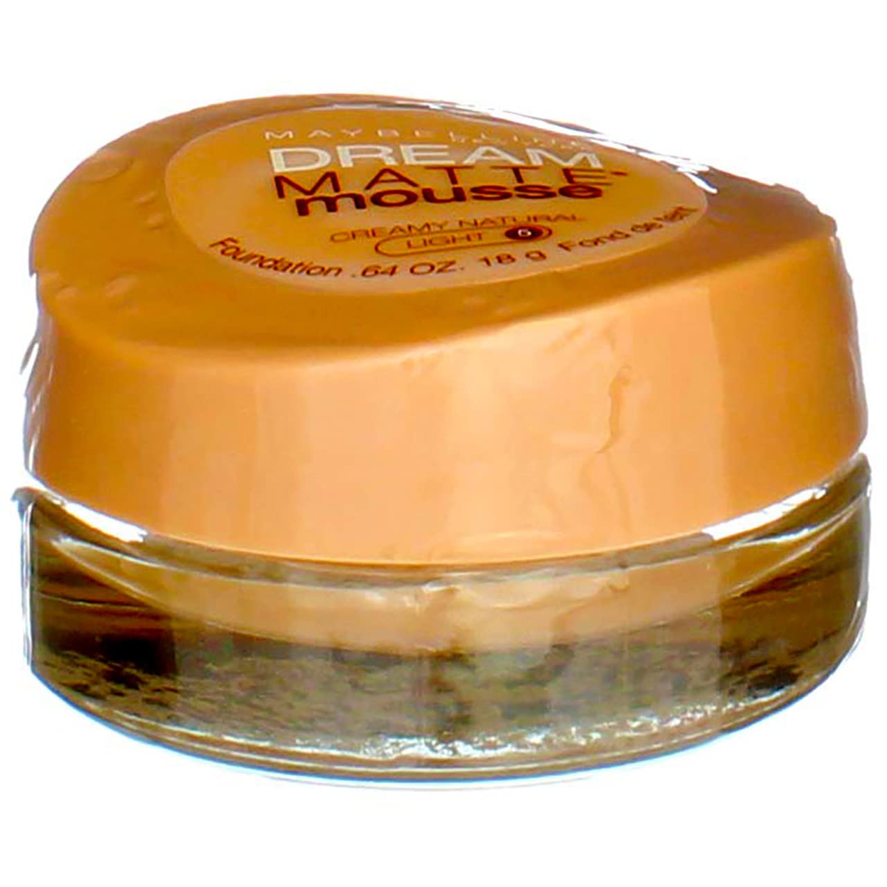 Maybelline Dream Matte Mousse Foundation, Creamy Natural, Light [5], 0.64 oz