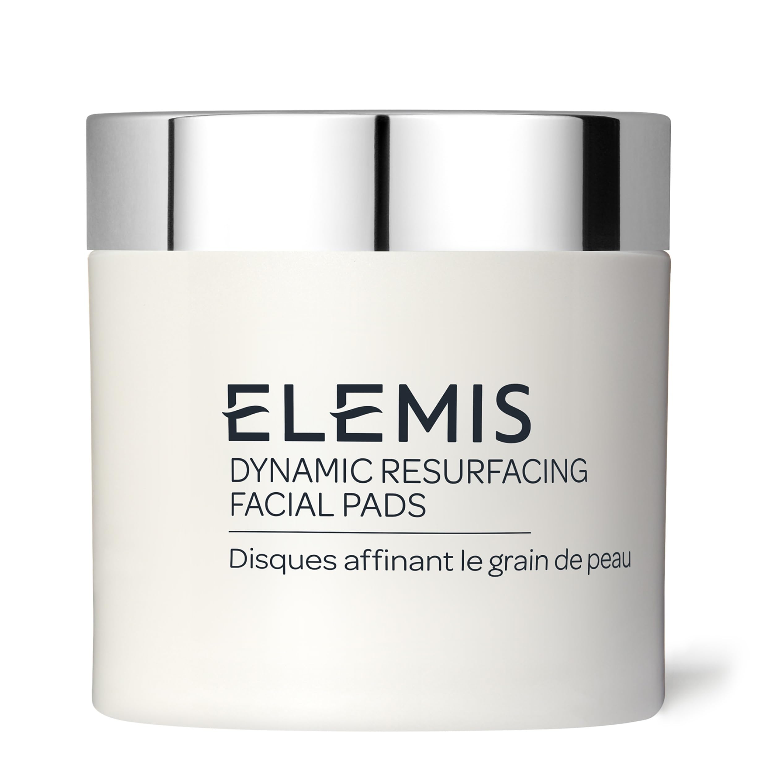 ELEMIS Dynamic Resurfacing Exfoliating Pads, 60 Count, Chemical Peel Toner, White, Model 50053