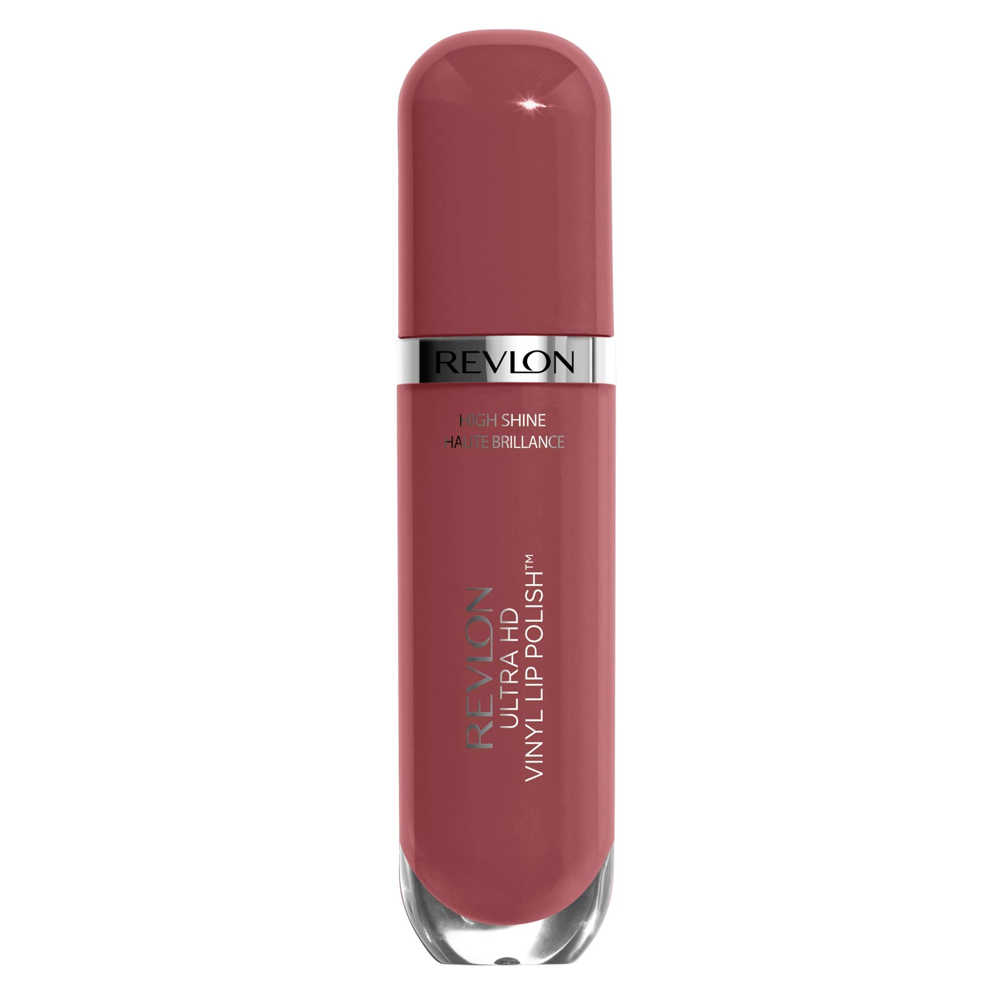 Revlon Ultra Hd Vinyl Lip Polish, Liquid Lipstick, Date Night, Light Brown Gloss