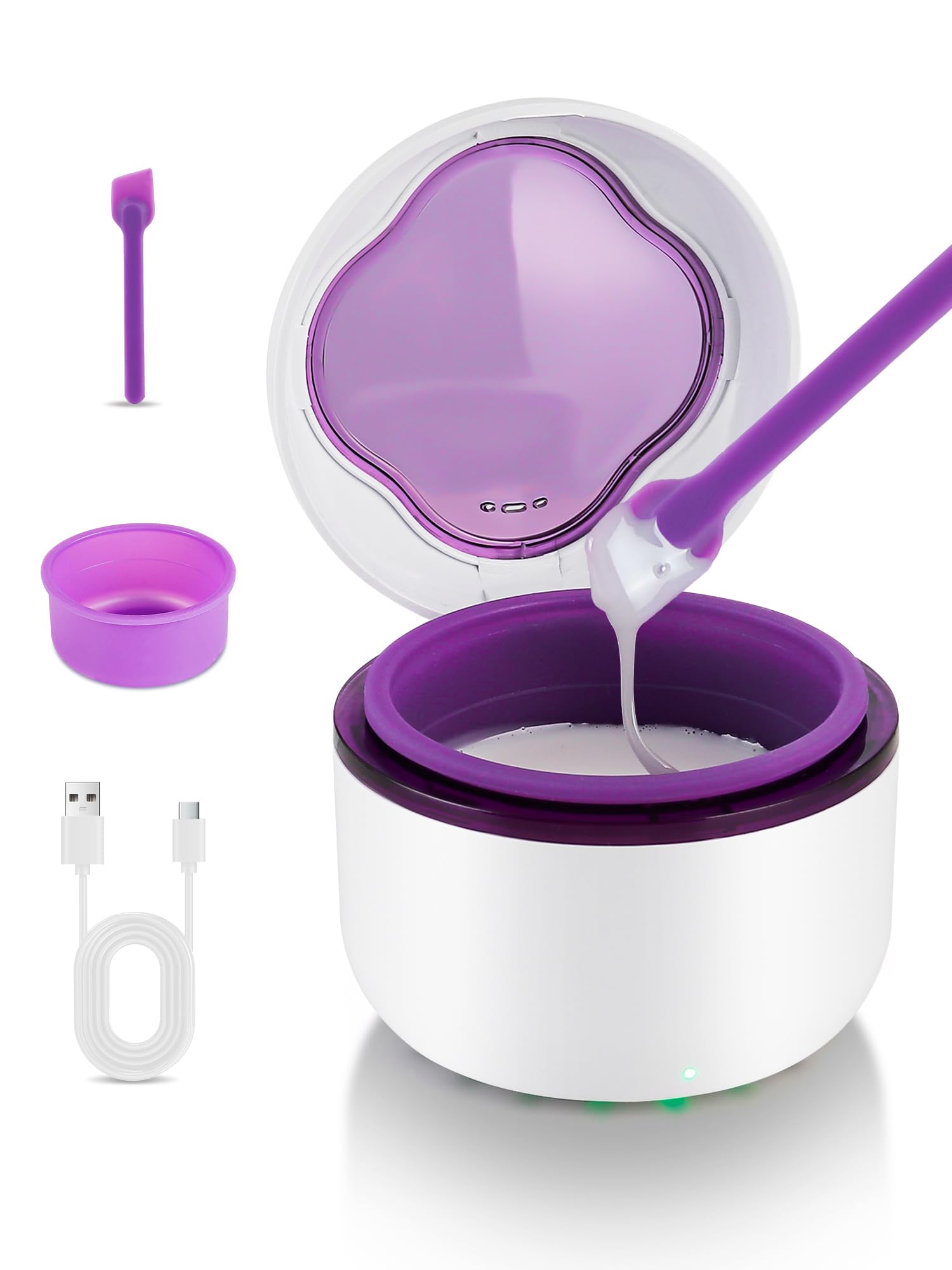 Mini Wax Warmer for Hair Removal, Portable Wax Pot for Travel