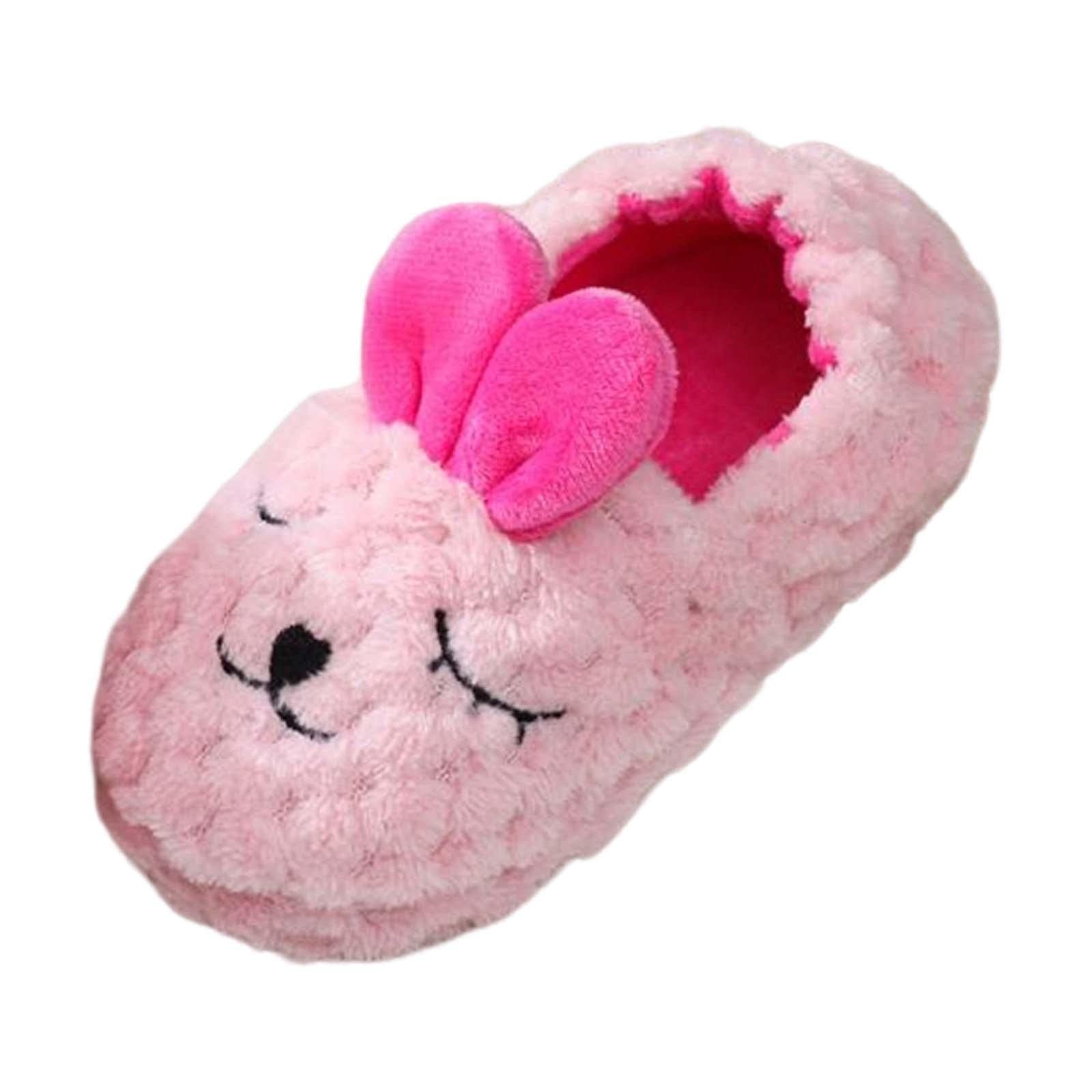 Enakshi Adorable Animal Kid House Slippers Girls Slip On Shoes Warm Winter Soft 17.5Cm|Clothing, Shoes & Accessories | Kids Clo