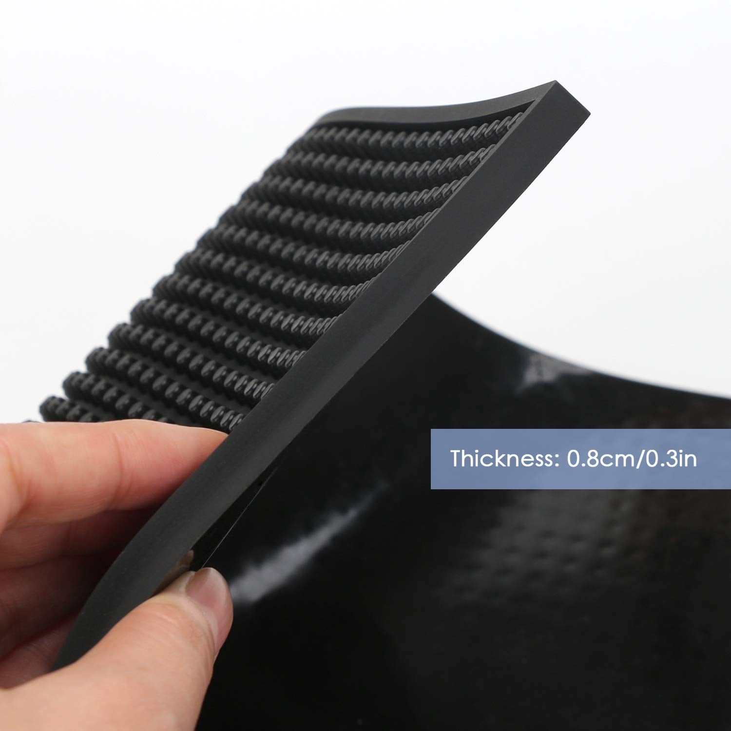 Barber Mat For Clippers, Segbeauty 11.8 X17.5 Inches Anti-Slip Flexible Rubber Barber Mat For Stations Scissors Salon Tools Coun
