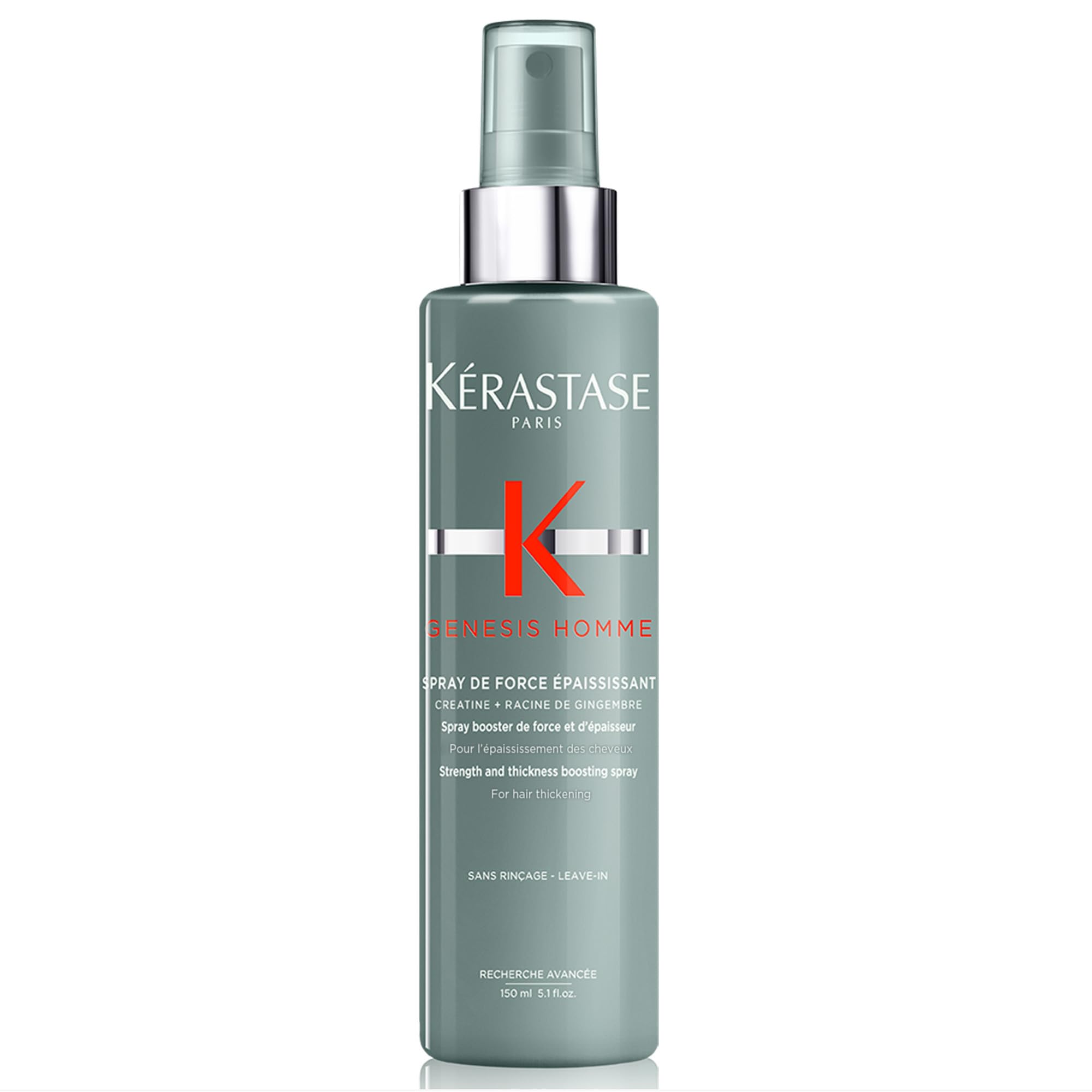 KERASTASE genesis Homme Spray De Force Thickening Hair Spray For Men  Thickening, Strenghtening & Volumizing  For Weakened Hair