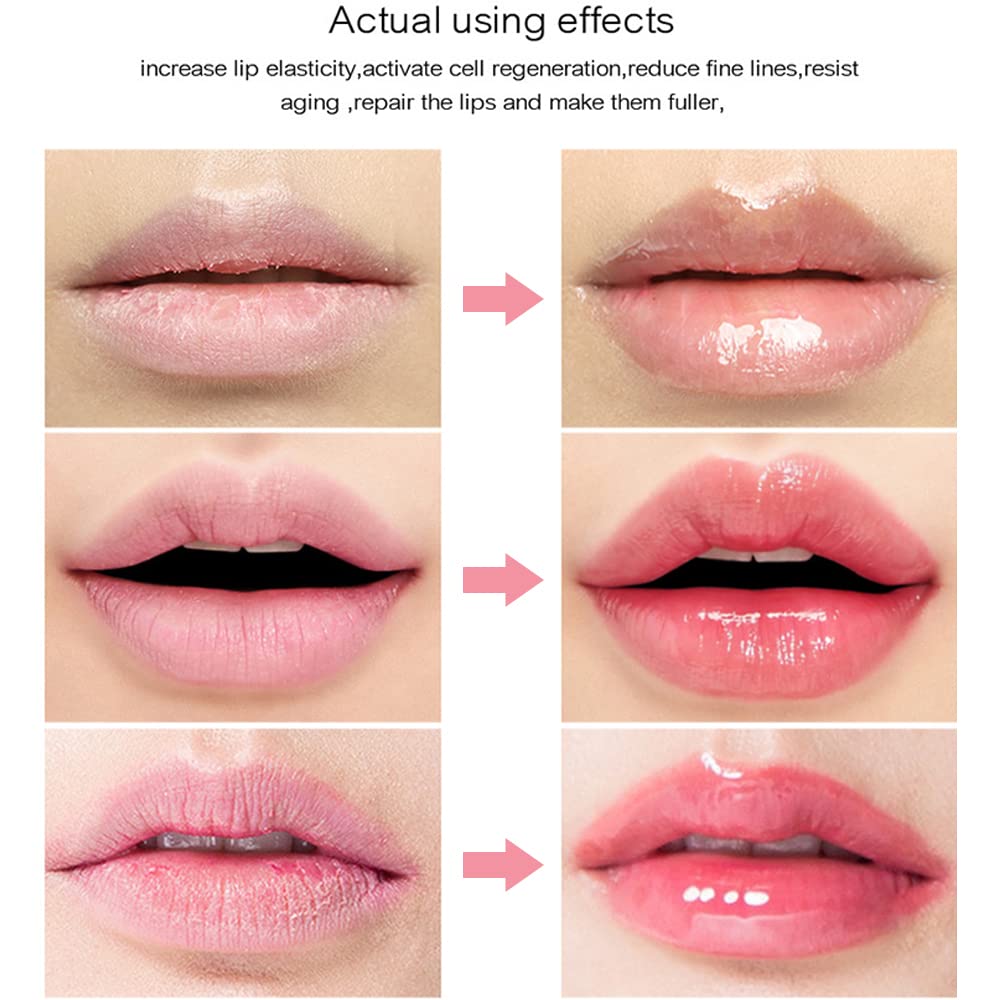 Hydrating Plumping Lip Oil Lip Gloss Lip Balm Lip Care Transparent Toot Tinted Sheer Color Liquid Lip Oil Moisturizing Lip Oil,