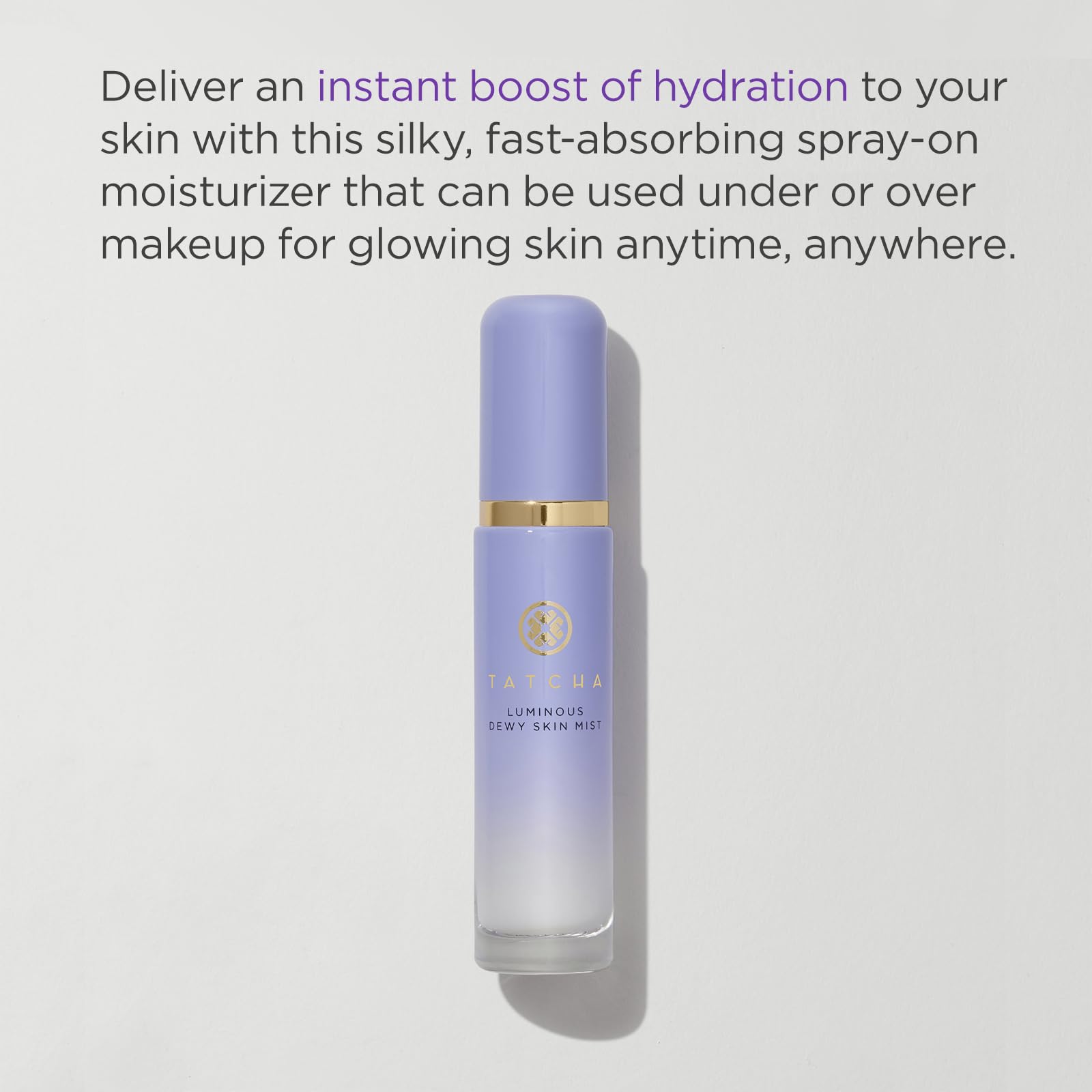 Tatcha Luminous Dewy Skin Mist | Hydrating Face Mist for Glowing Skin, 40 ml | 1.35 oz