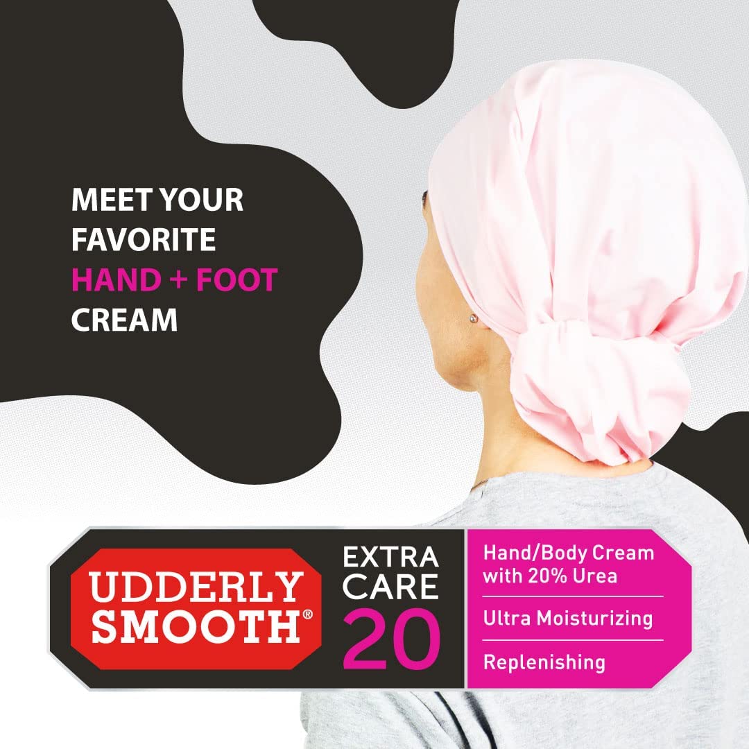 Udderly Smooth Extra Care Cream with 20% Urea, Replenishing, 8 oz (Pack of 3)