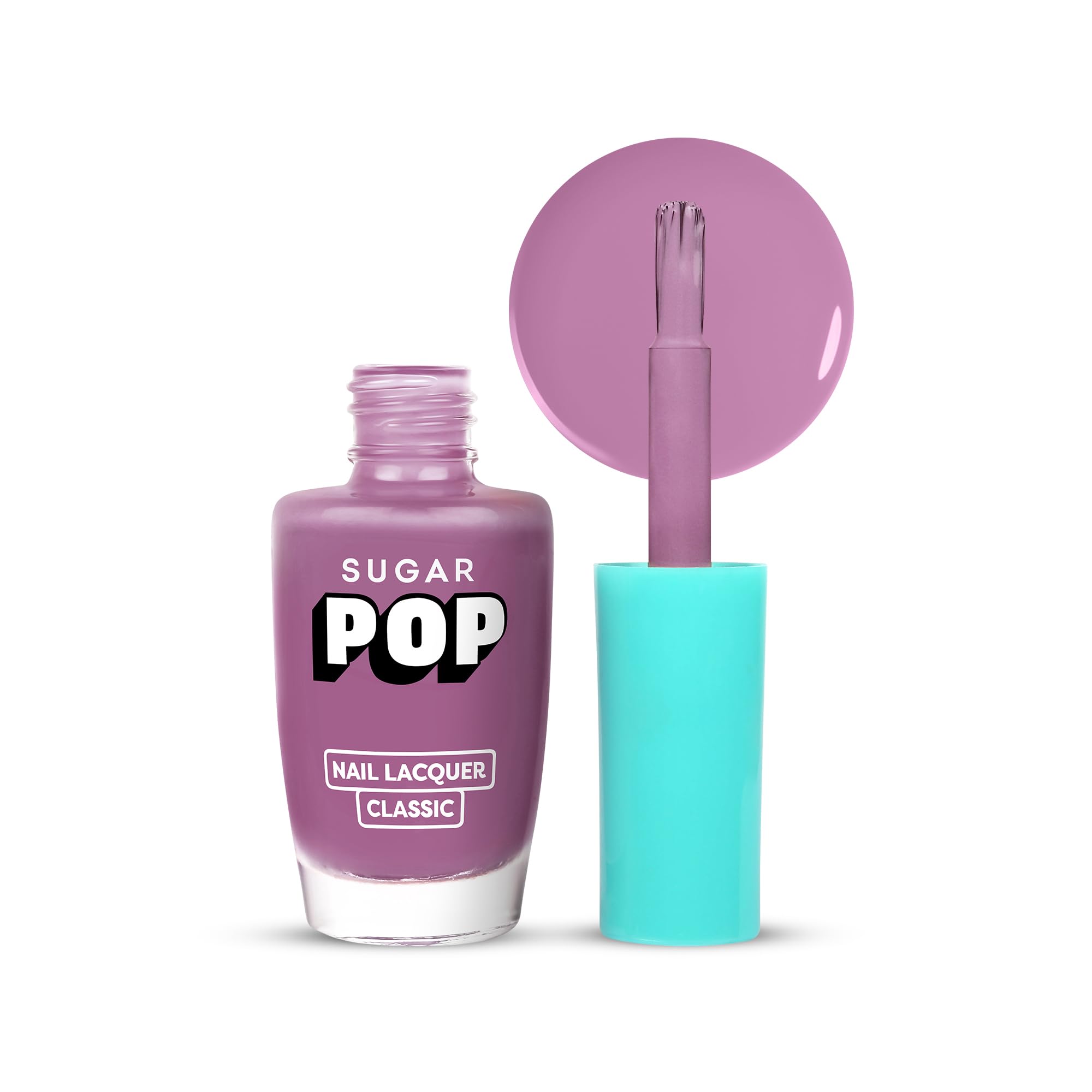 Sugar Pop Glossy Finish Nail Lacquer 41 Soft Orchid  10 Ml | High Shine | LongLasting | Chip Resistant | Quick Drying