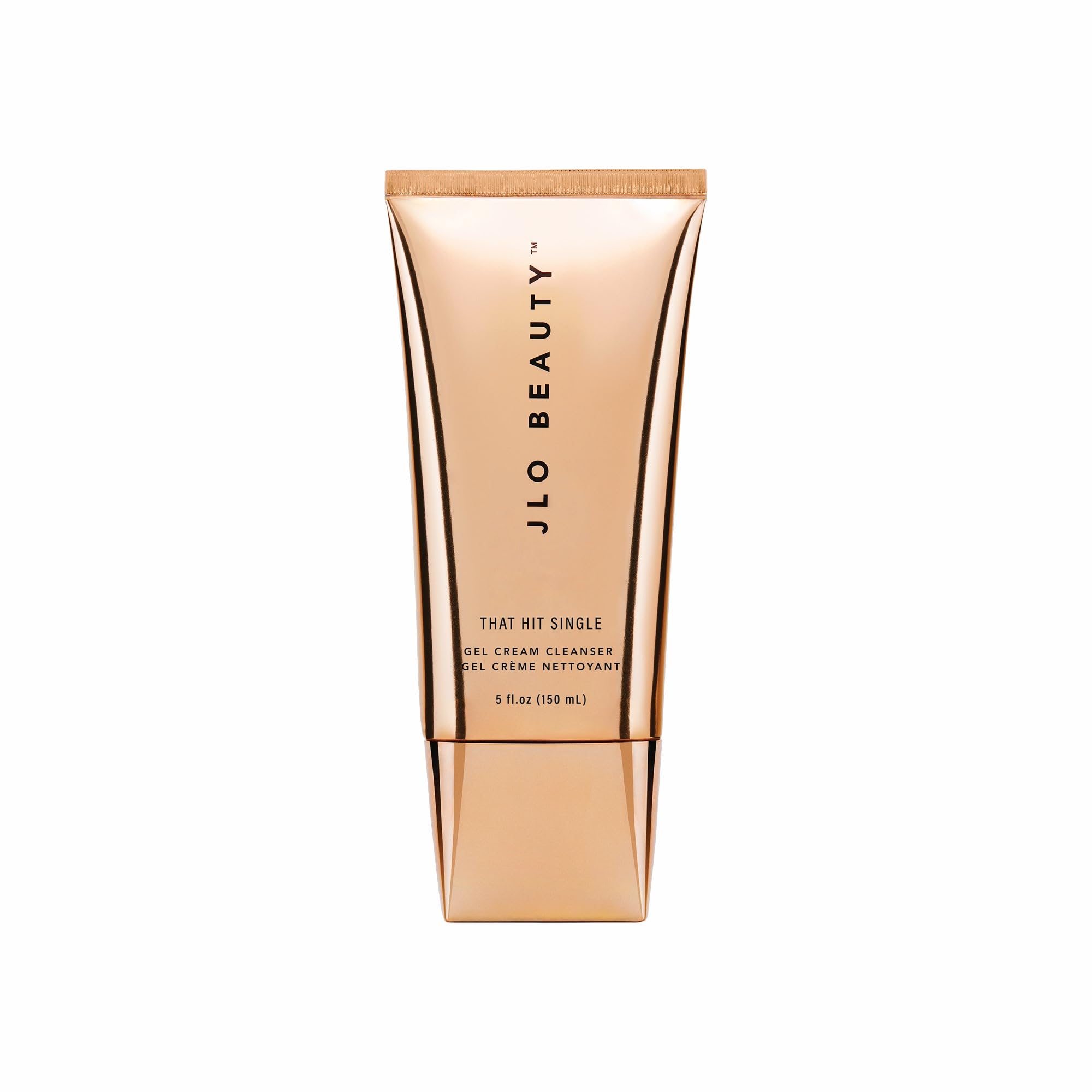 JLO BEAUTY That Hit Single Gel Cream Cleanser | Sulfate-Free, Antioxidant-Rich, Clears, Brightens, & Removes Makeup for Smooth, 
