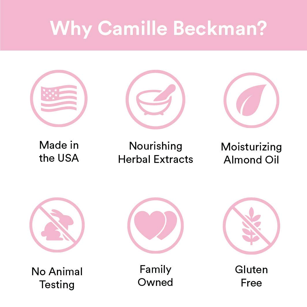 Camille Beckman Camille Scented Glycerine Bar Soap For Hands, Face And Body, 3 Bars At 3.5 Ounces Each