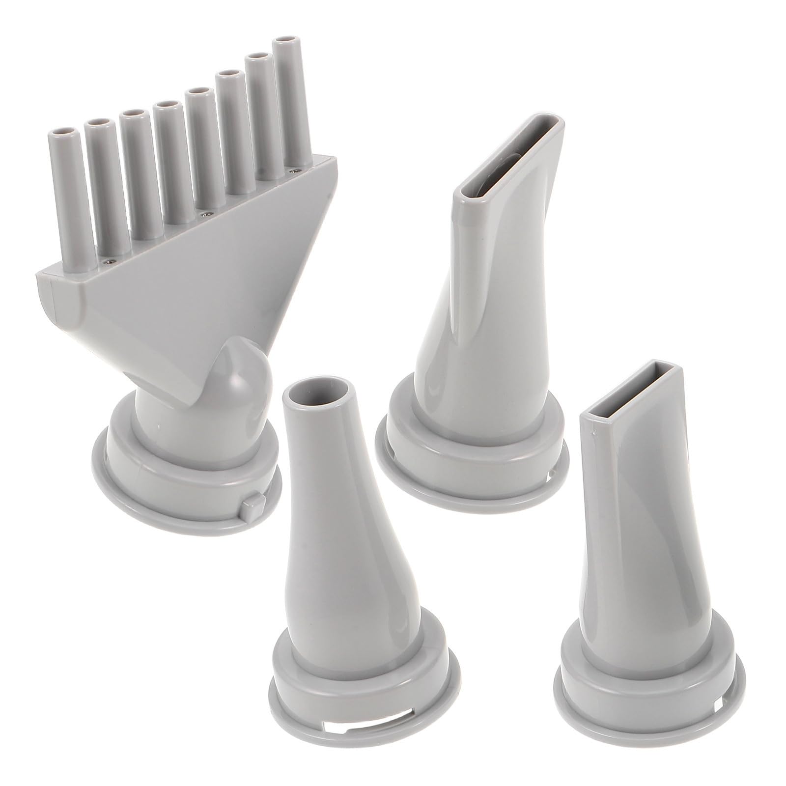 Angoily 4pcs Abs Hair Dryer Nozzle Attachments for Pet Hair Universal Compatibility with Versatile Nozzle Options for Home Use a