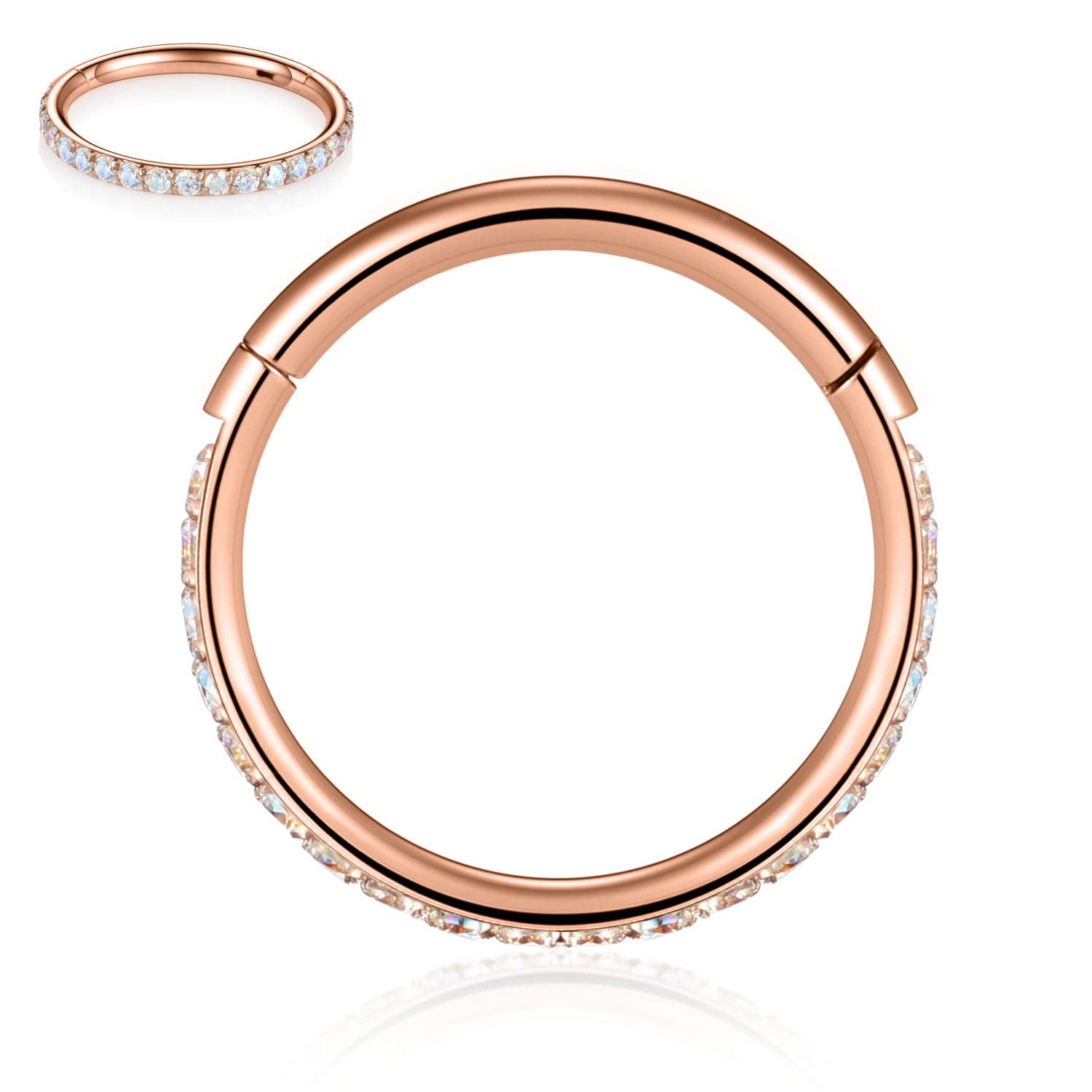 16G Cartilage Earring Nose Rings Conch Hoop Earrings For Women Nose Hoop Septum Jewelry Surgical Steel Septum Ring Helix Daith T