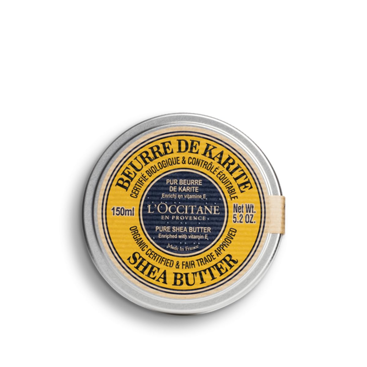 Organic Pure Shea Butter By Loccitane For Unisex - 5.2 Oz Moisturizer