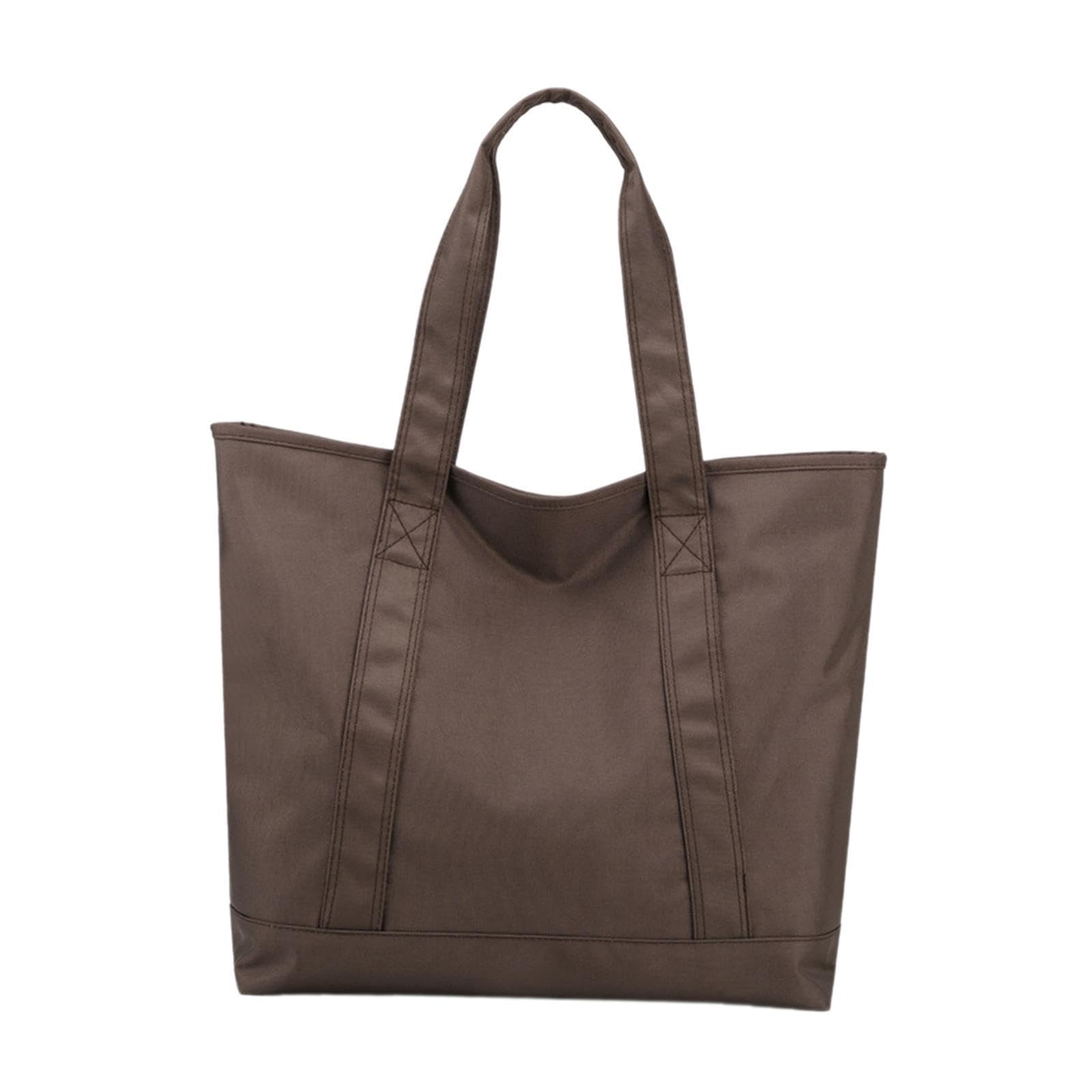 Calandis Women Tote Bag Supplies Zipper Purse Satchel Bag For Shopping Holiday Travel Brown | Womens Handbags & Bags