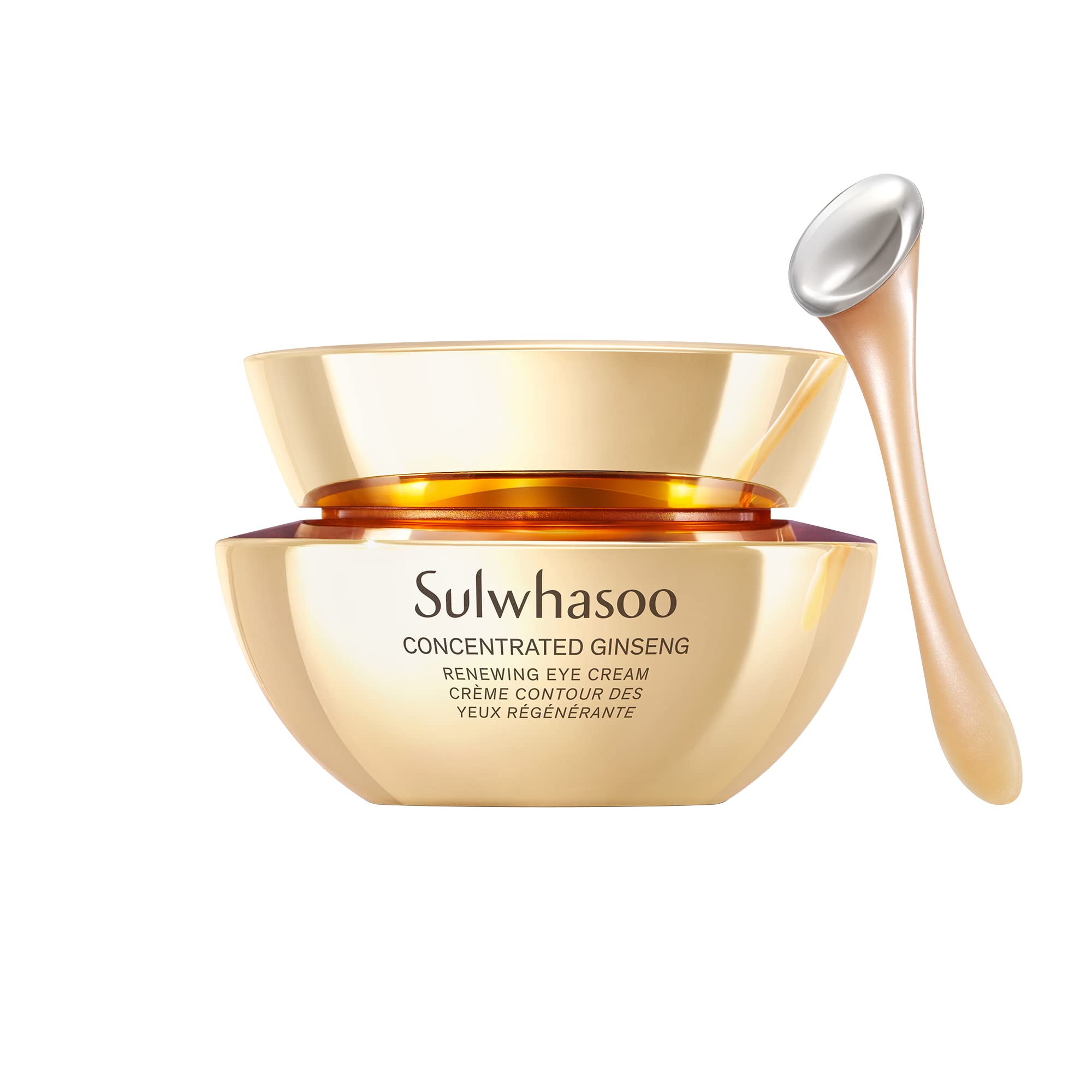 Sulwhasoo Concentrated Ginseng Renewing Eye Cream: Soft Texture, Visibly Firms, Smooths, and Improves Look of Resilience, Elasti