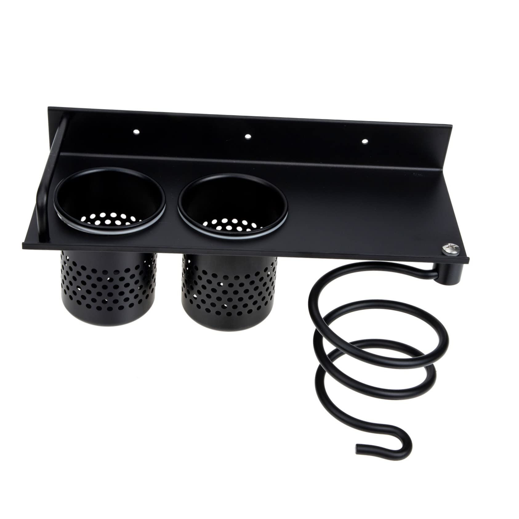gklwVSlwv Punch Wall Hair Dryer Rack Bathroom Organizer for Tools Space Saving Design for Blow Styling Easy Installation