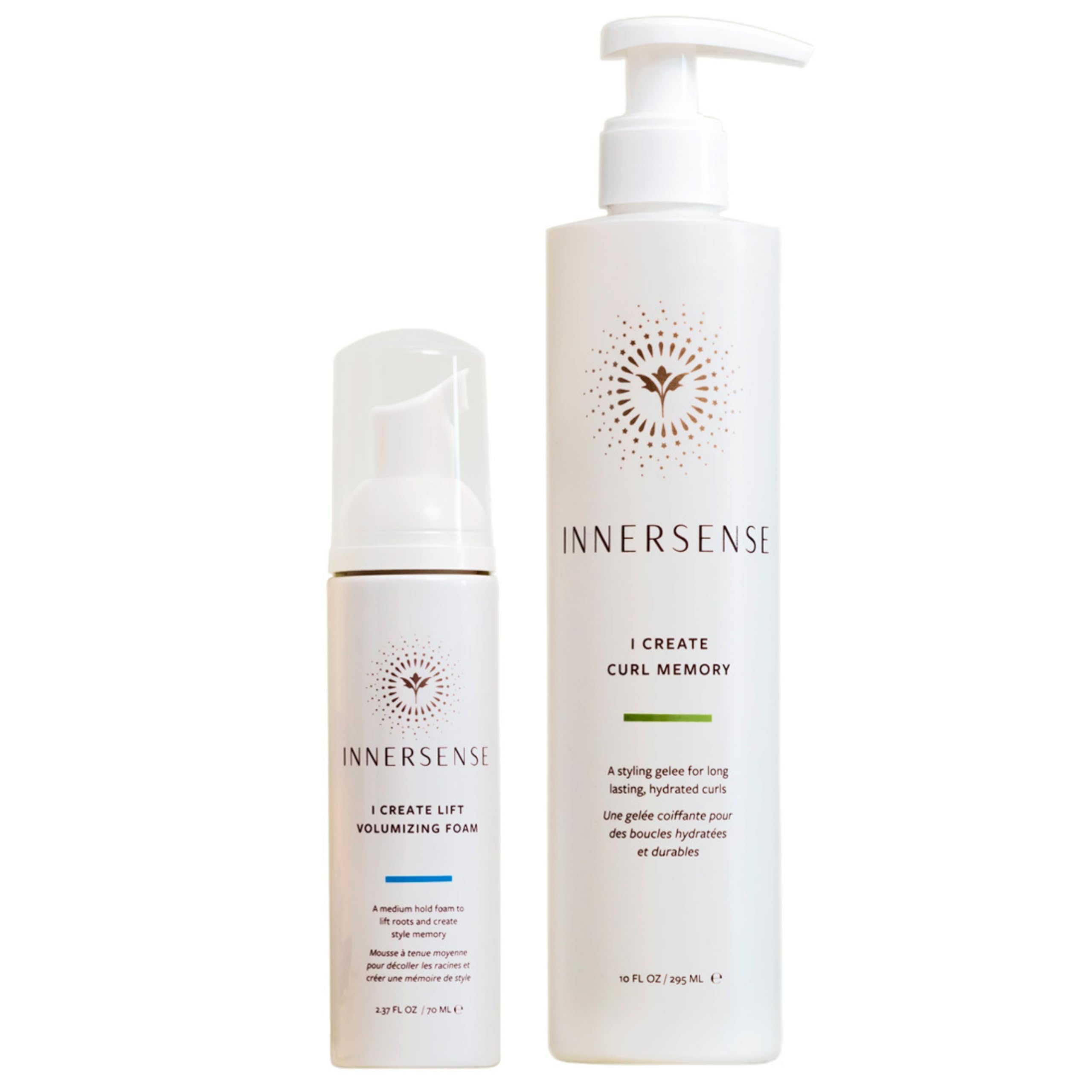 INNERSENSE Organic Beauty  Curl Enhancing Duo