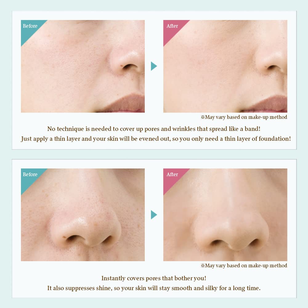 Mimura Smooth Skin Cover Foundation Primer 20G Pores Makeup Concealer Cream Coverage Japanese Waterproof Makeupbase