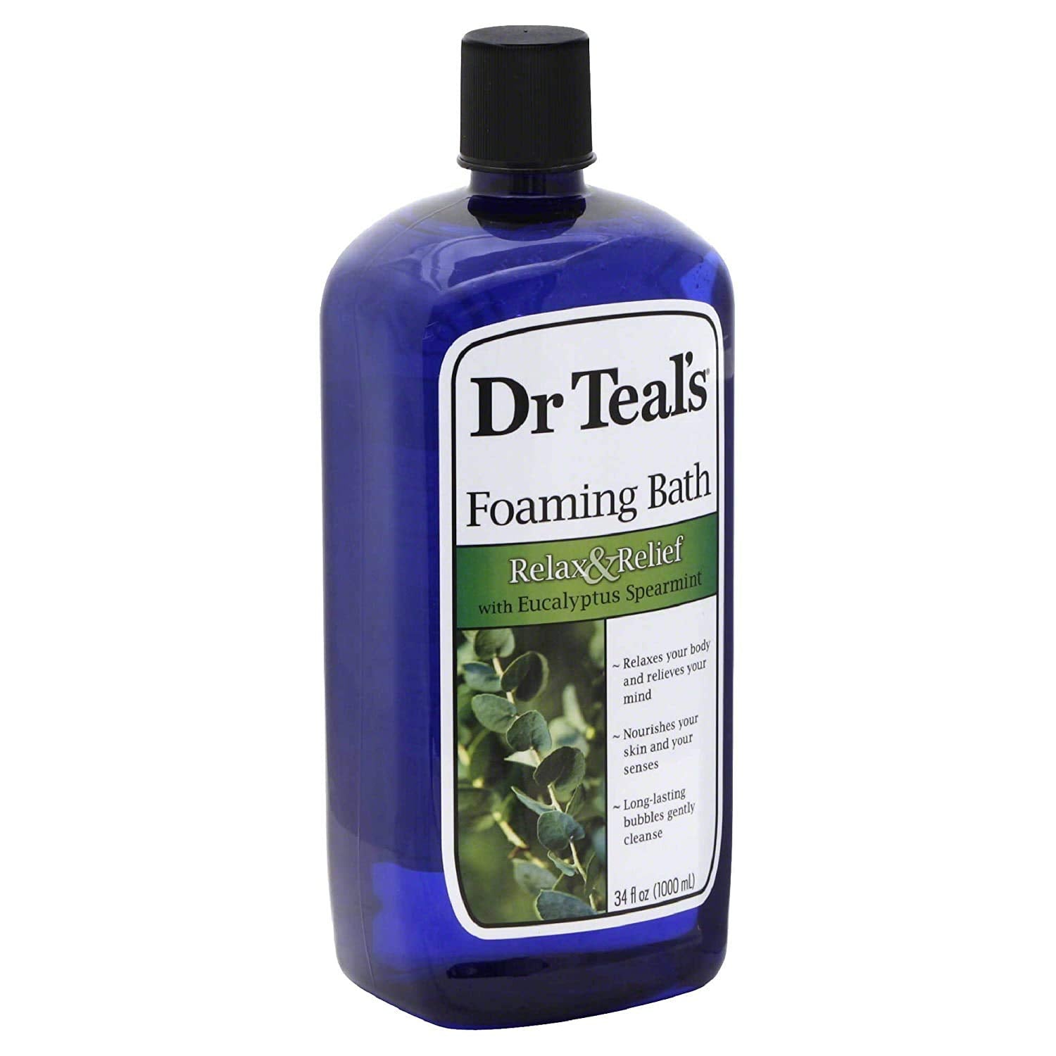 Dr Teal'S Foaming Bath Variety Gift Set (2 Pack, 34Oz Ea.) - Relax & Relief Eucalyptus & Spearmint, Melatonin Sleep Bath - Essen