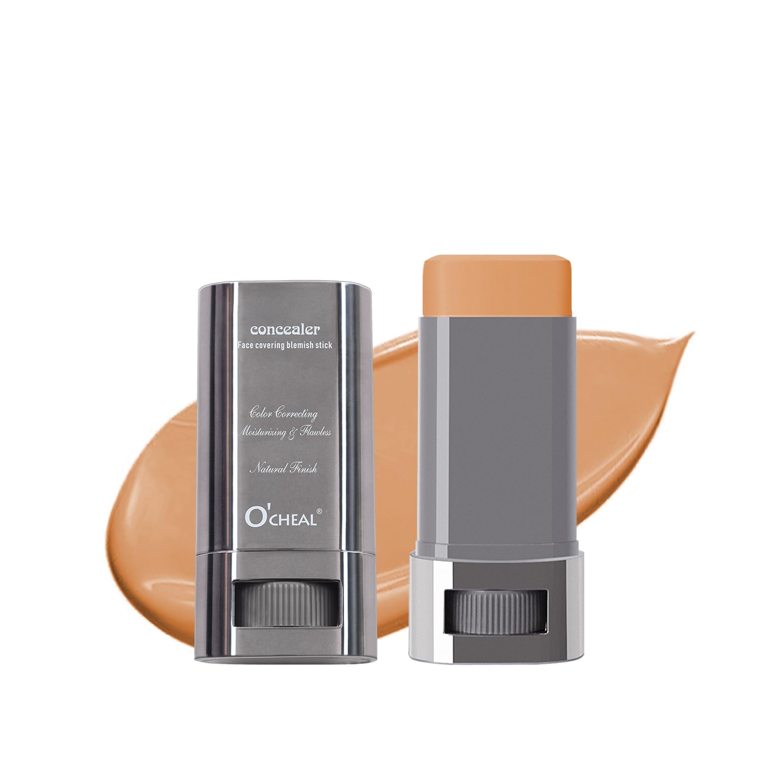 OCHEAL Concealer Foundation Stick, Contour Makeup for Face 04#