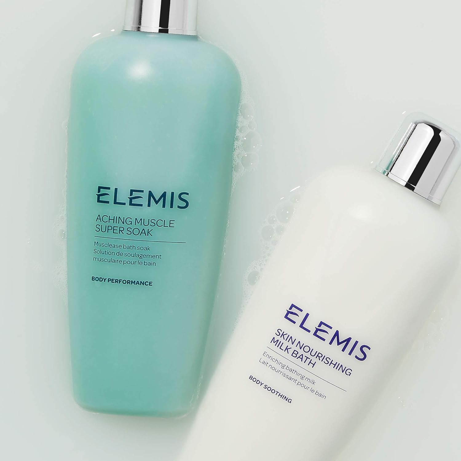 Elemis Aching Muscle Super Soak | Musclease Natural Foaming Bath Milk Warms, Recharges, And Energizes Tired, Overworked Muscles
