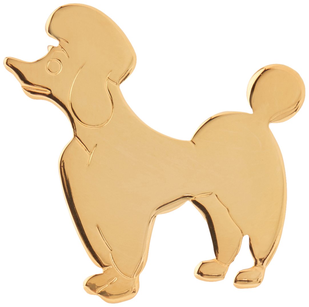 Forum Novelties 50s Poodle Brooch