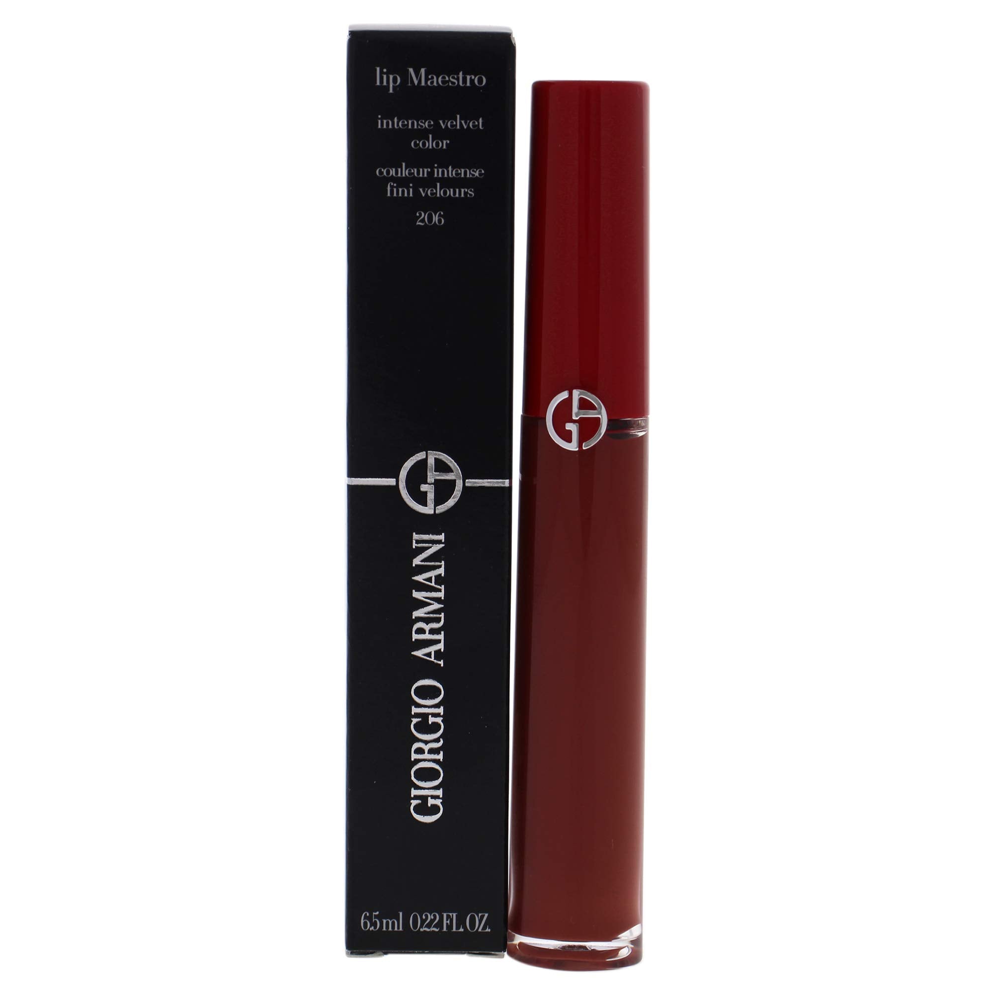 Giorgio Armani Lip Maestro Intense Velvet Color - 206 Cedar Women Lipstick 022 Oz