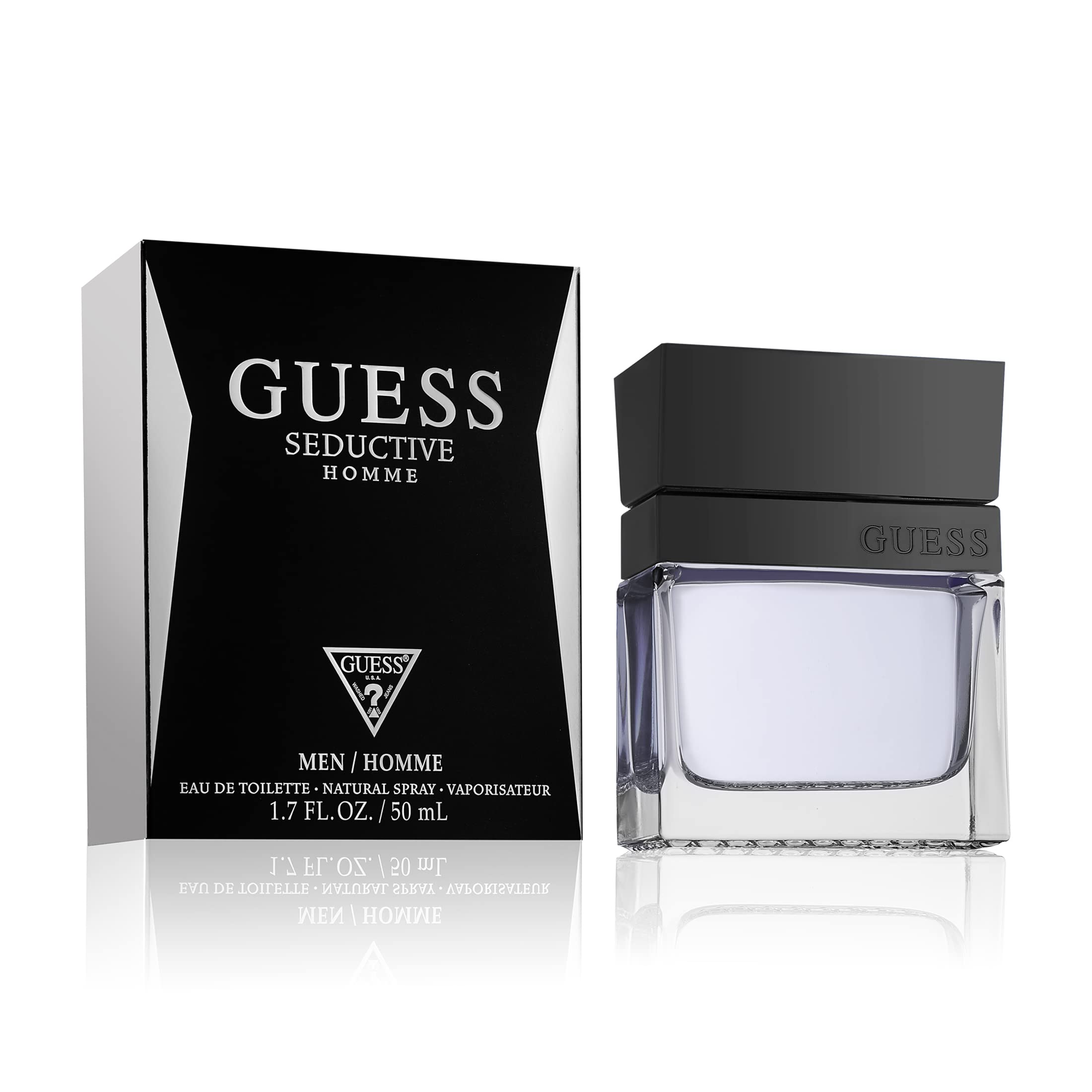 Guess Seductive Homme Eau De Toilette Spray For Men, 1.7 Oz