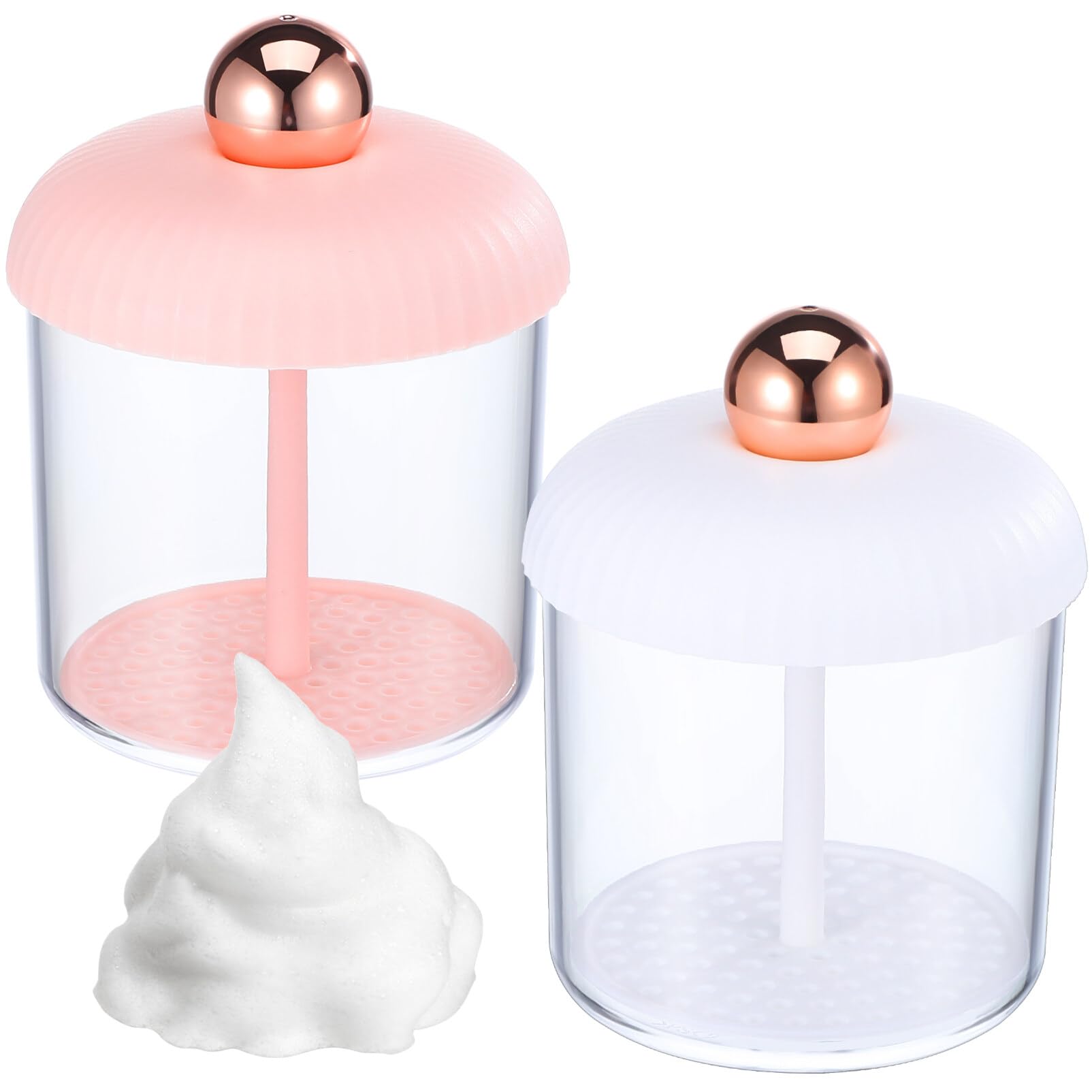 DOITOOL 2 Pieces Face Wash Foam Maker, Face Wash Foamer, Foam Maker, Marshmallow Whip Maker Skin Care, Facial Foam Cup Whip Bubb