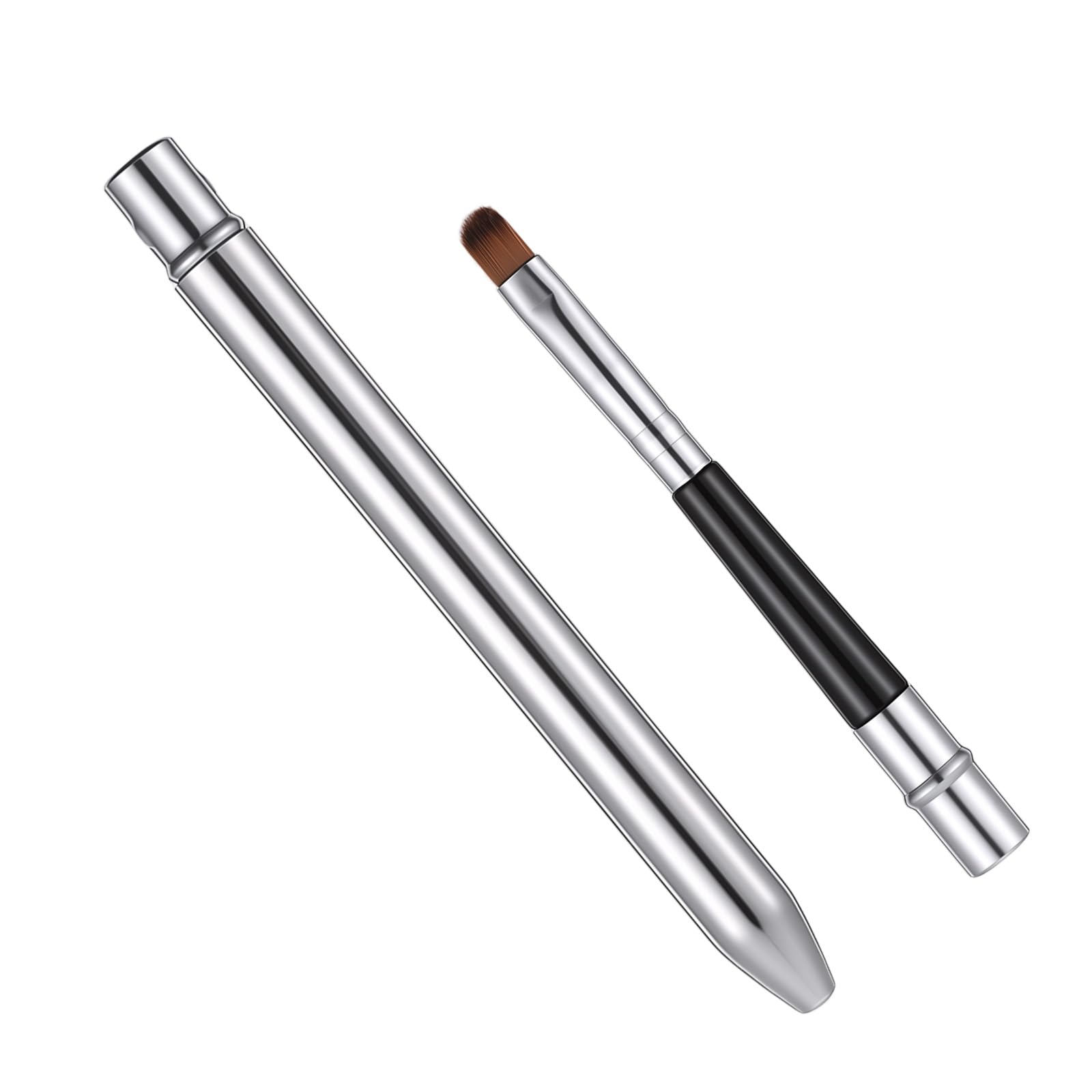 Lip Brushes for Lipstick Lip Gloss, Lips Makeup Brushes with Cap