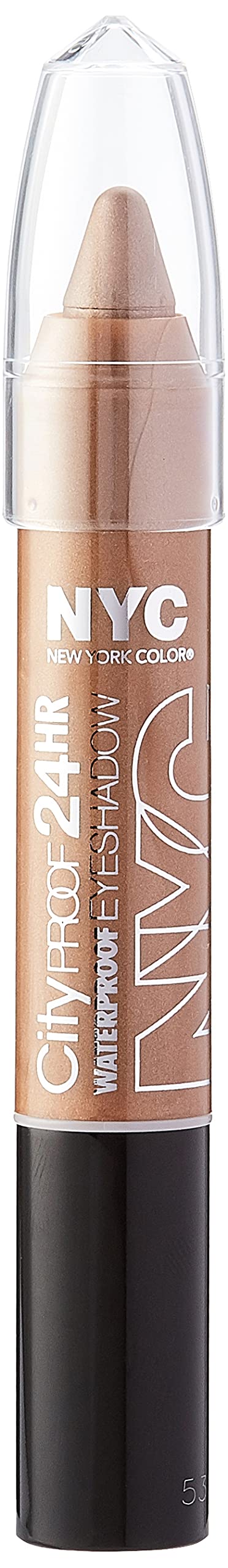 N.Y.C. New York Color City Proof 24 Hr Eye Shadow, Brooklyn Mocha, 0.07 Ounce