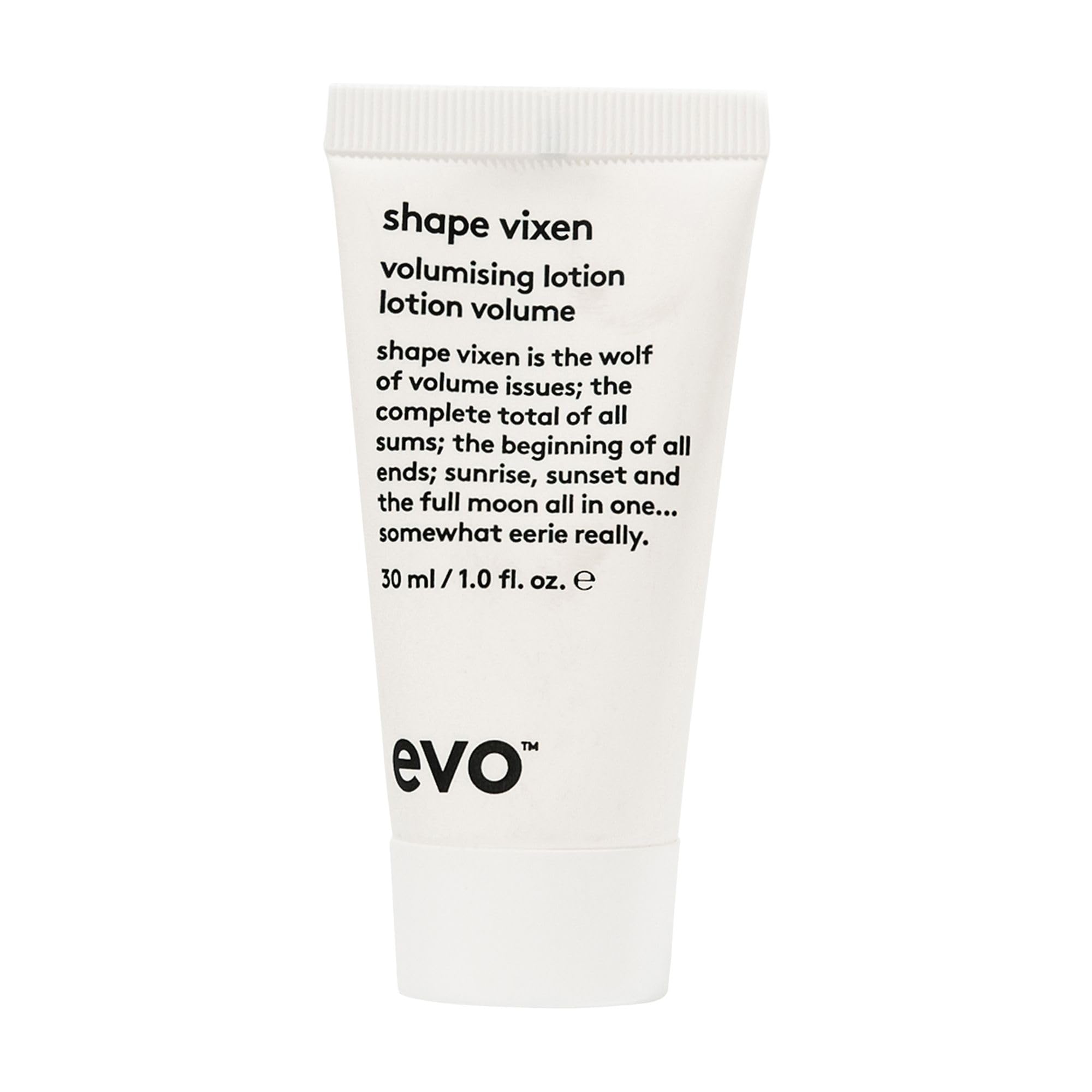 EVO Shape Vixen Volumizing Lotion - Professional Hair Styling Blow Dry Texture Mask for Fine Thin Straight Hair - 200ml / 6.8fl.
