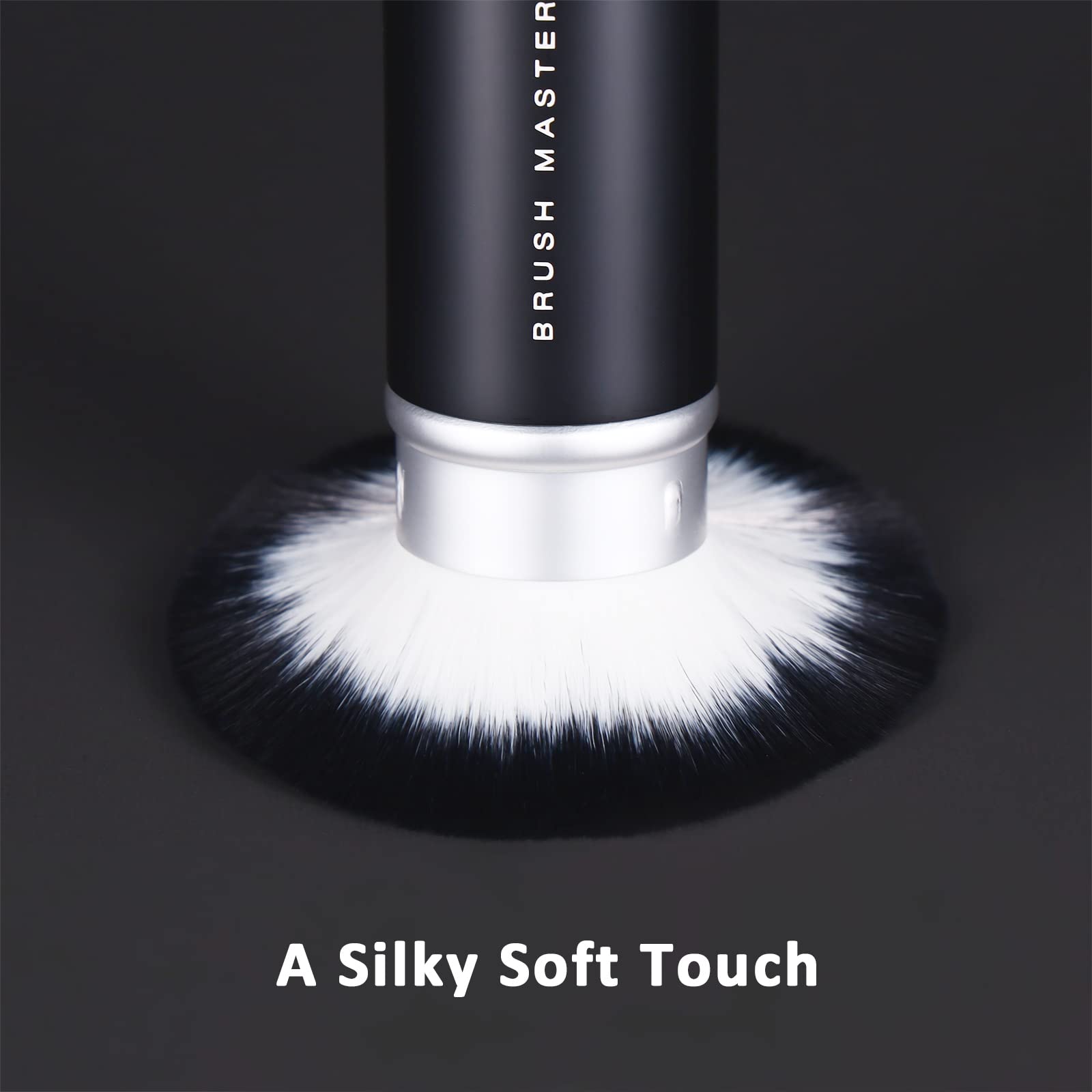Brush Master Retractable Kabuki Makeup Brush For Blush, Bronzer, Foundation, Powder, Travel Face Cosmetic Brush