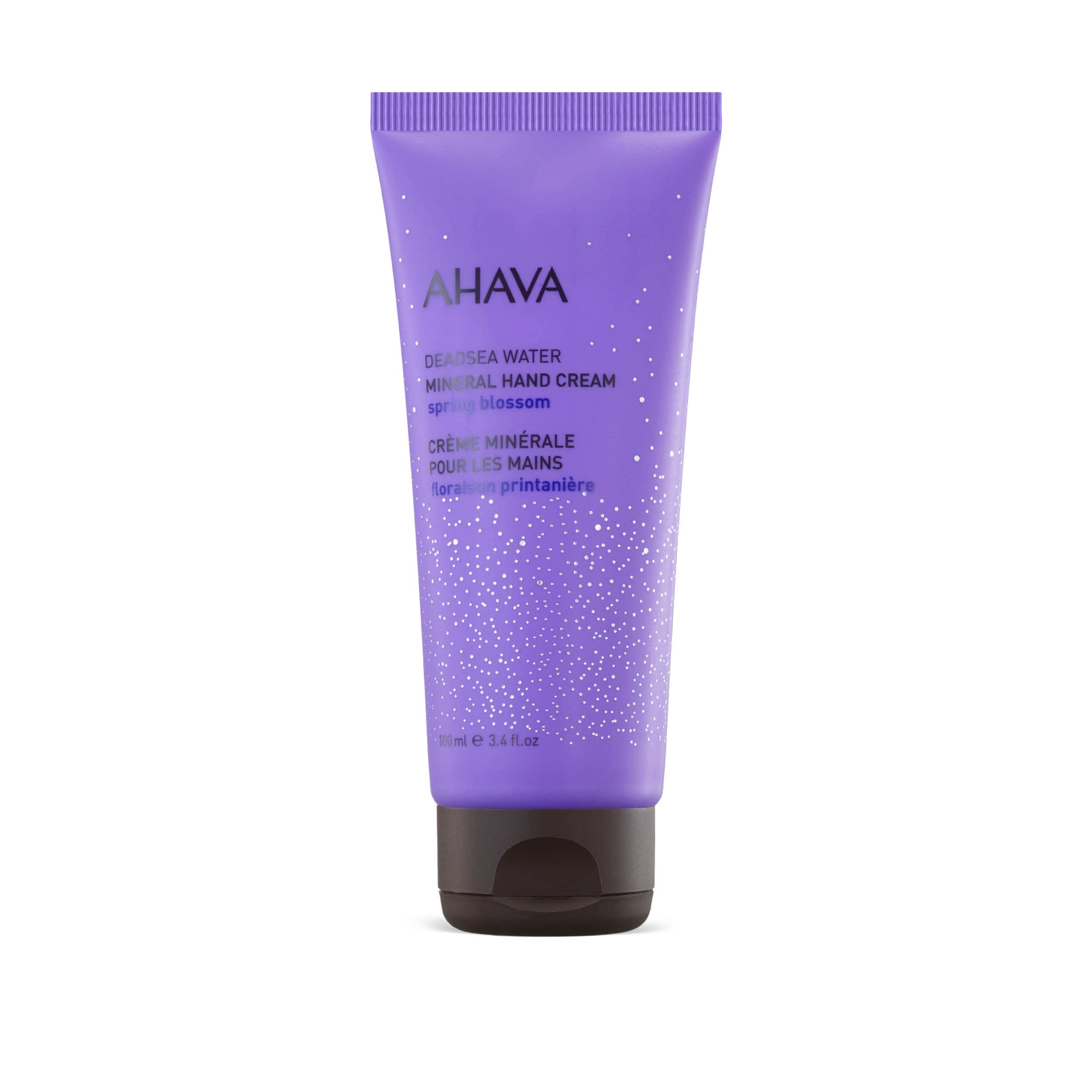 Ahava Dead Sea Water Mineral Hand Cream, Spring Blossom - Hand Moisturizer For Dry Cracked Hands, Light & Fast Absorbing, Enrich