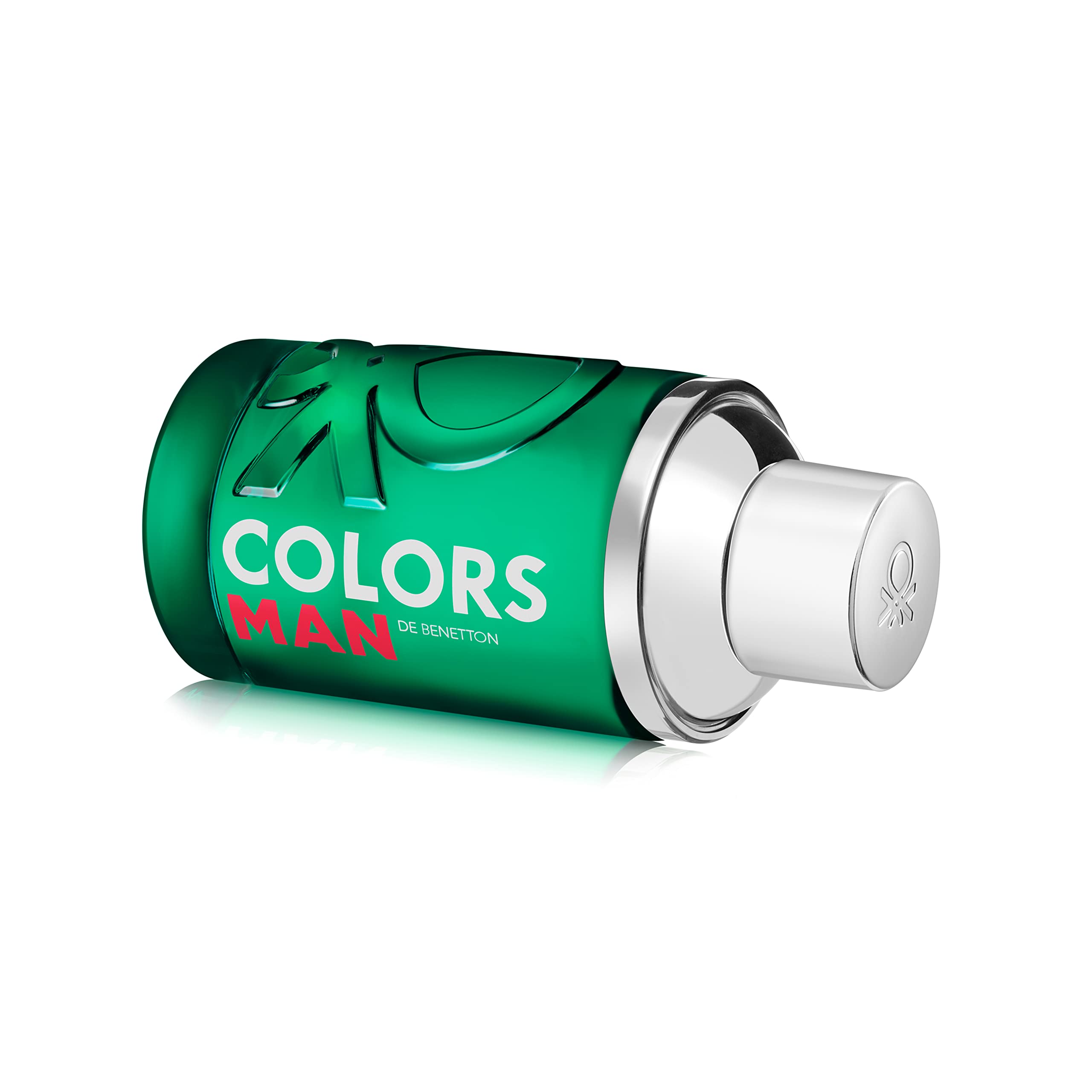 Benetton Colors Man Green Eau De Toilette Spray 3.4 Oz