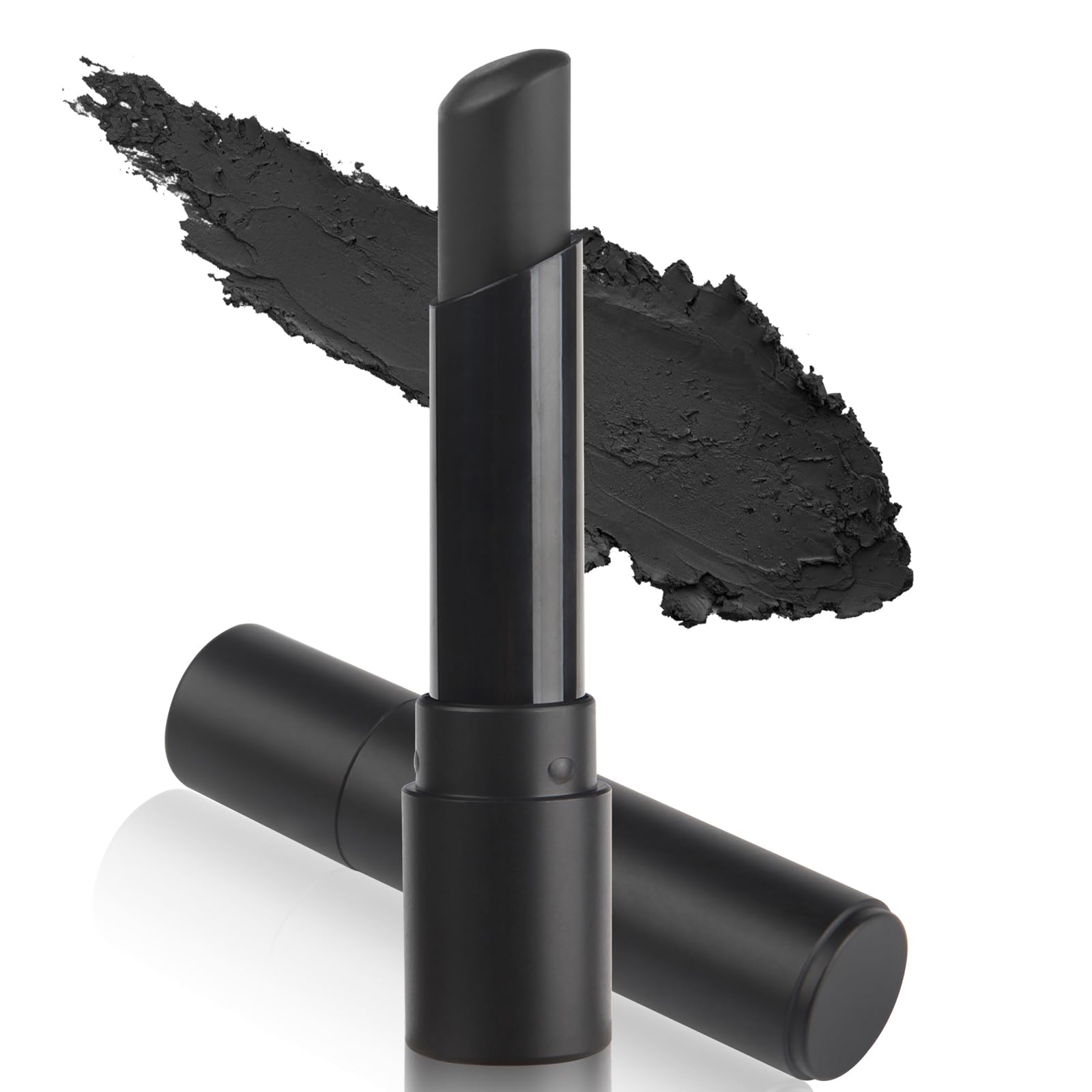 MEICOLY Clown Black Face Body Paint Stick,Safe Eye Black Stick Sporting Face Paint for Adults and Kids ,Professional Black Face 