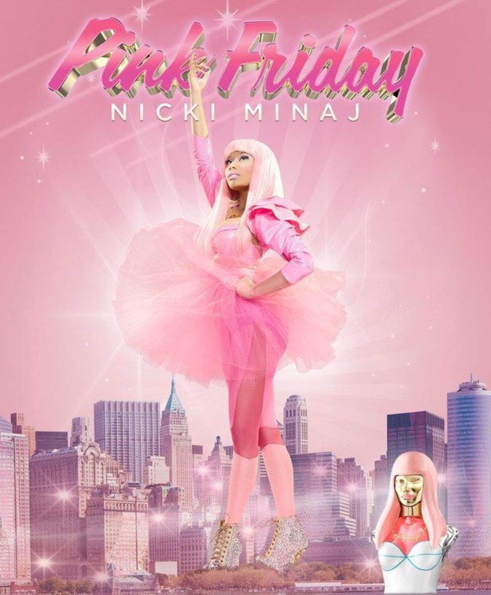 Nicki Minaj Pink Friday Eau De Parfum Spray For Women, 3.4 Ounce