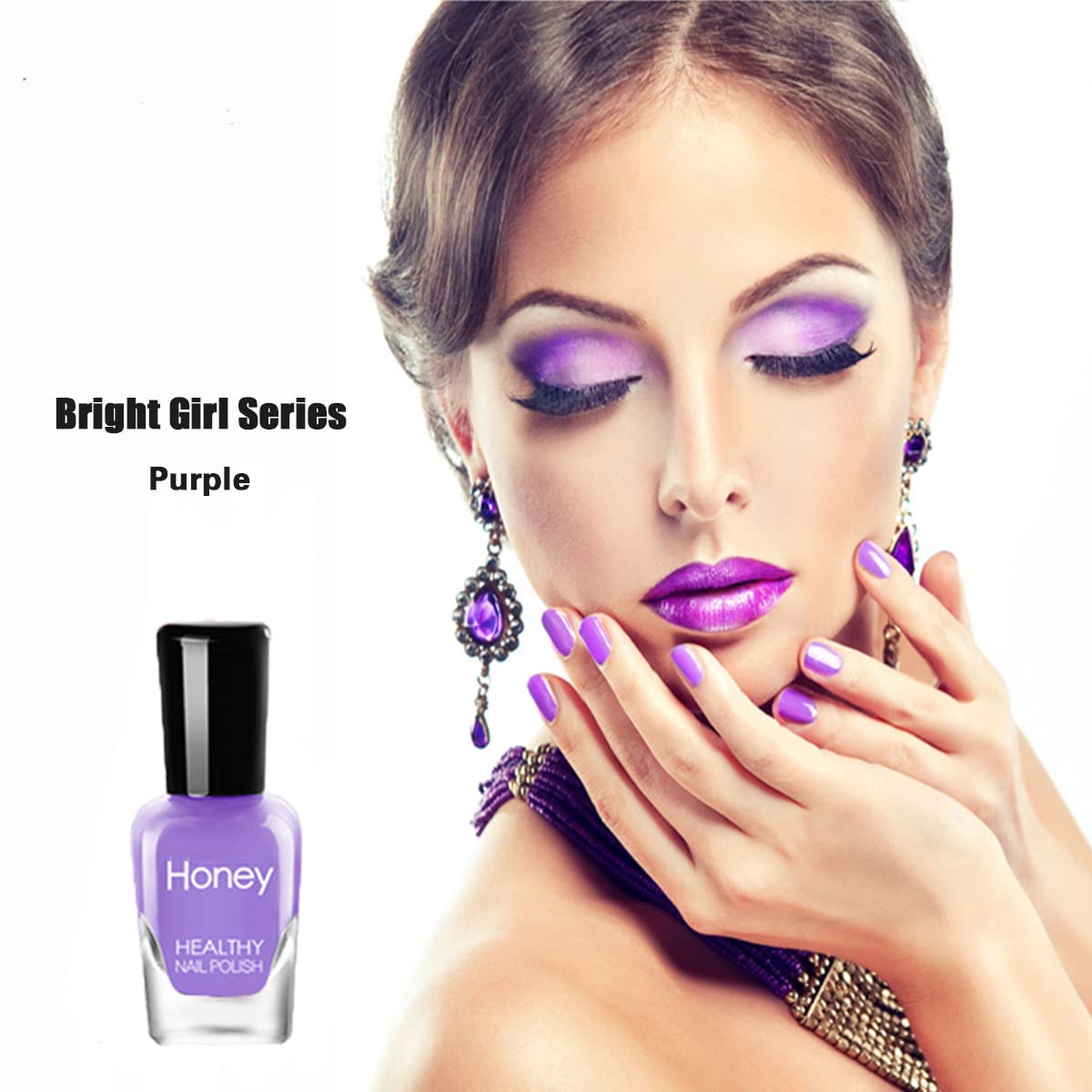 Tophany Non Toxic Easy Peel Off And Fast Dry Nail Polish Set For Pack, Eco Friendly & Organic Water Based Nail Polish For Women,