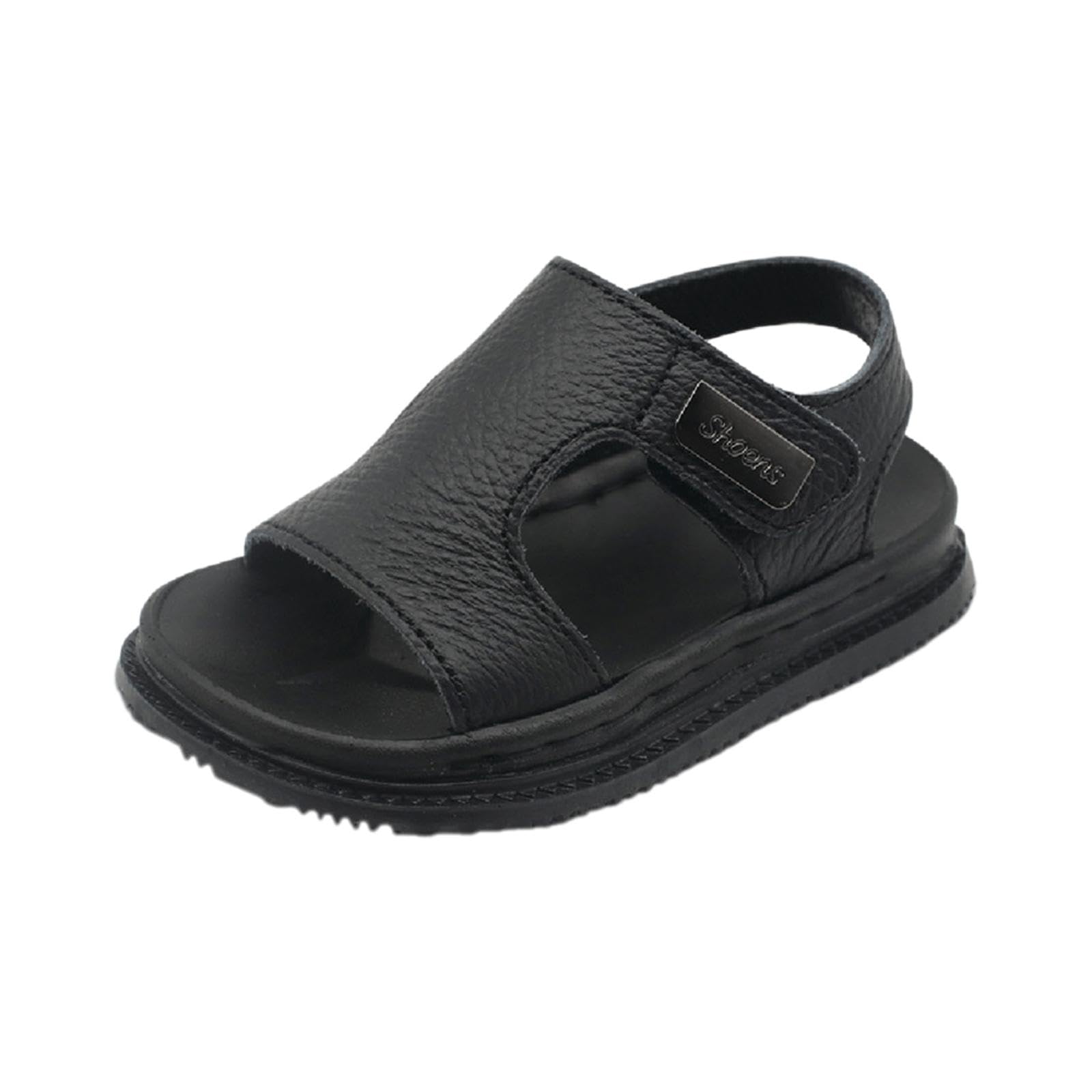 Bnf Children Sandals Casual Lightweight Non Skid Comfortable Open Toe Boys Shoes Black 21 | Clothing, Shoes & Accessories | Kids