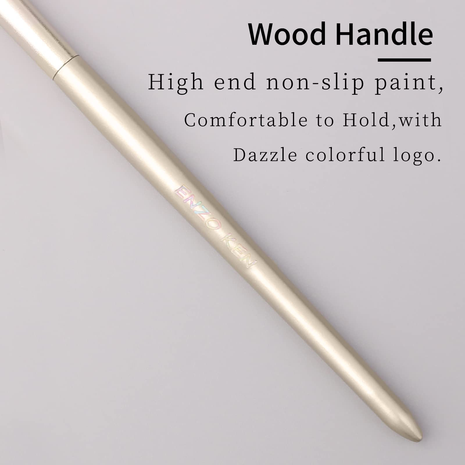 Enzo Ken Thin Lip Brush, Mini Flat Concealer Brush Under Eye, Small Lip Makeup Brush For Lip Stick, Liquid Lipstick, Liquid Blus
