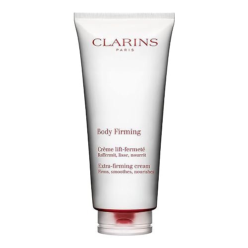 Clarins Extra-Firming Body Cream  Anti-Aging Body Lotion  Visibly Firms, Tightens And Smoothes  96% Natural Ingredients, Includi