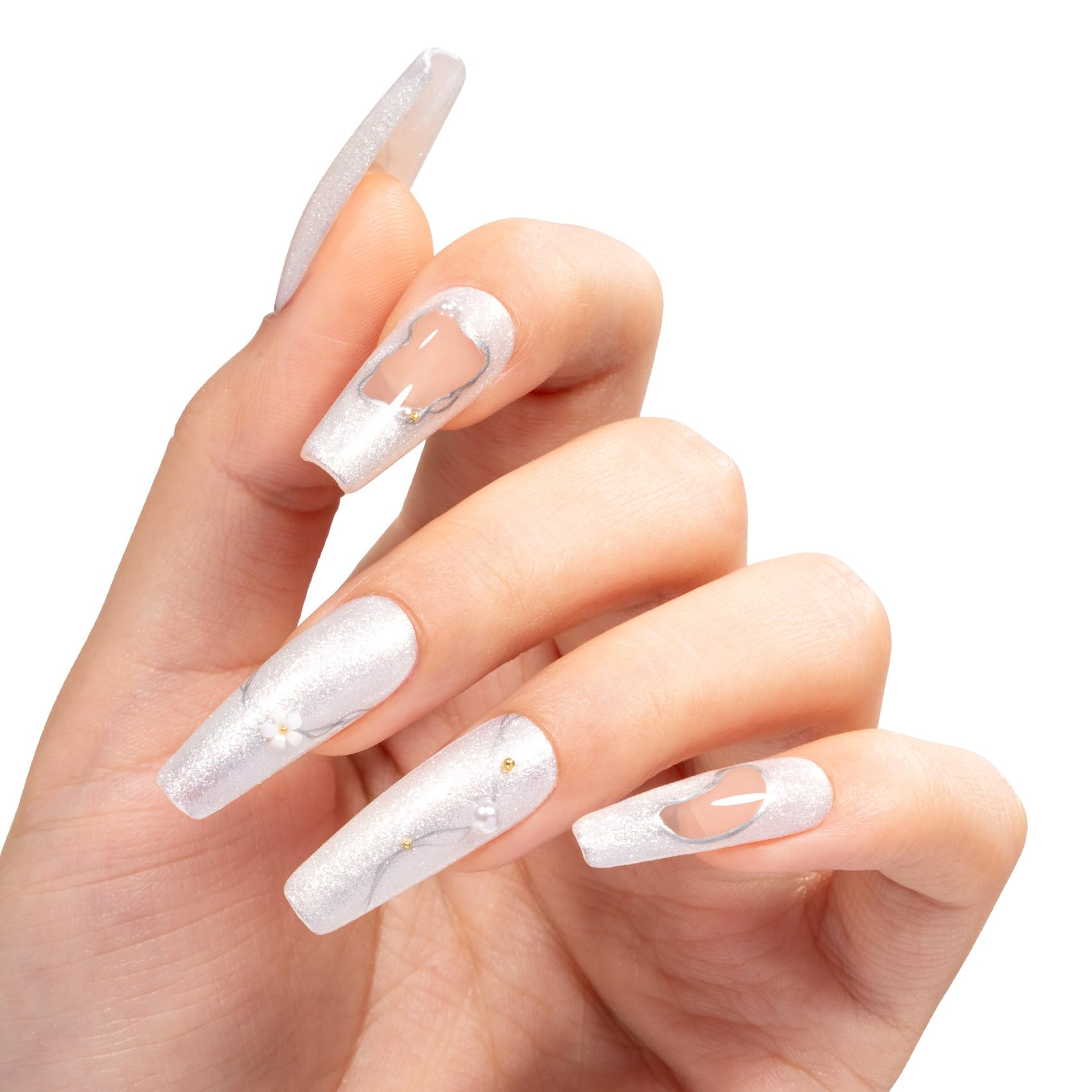Maychao 15Ml Gel Nail Polish 1Pc Mermaid White Gel Polish Soak Off Uv Led Nail Polish Nail Art Starter Manicure Salon Diy At Hom