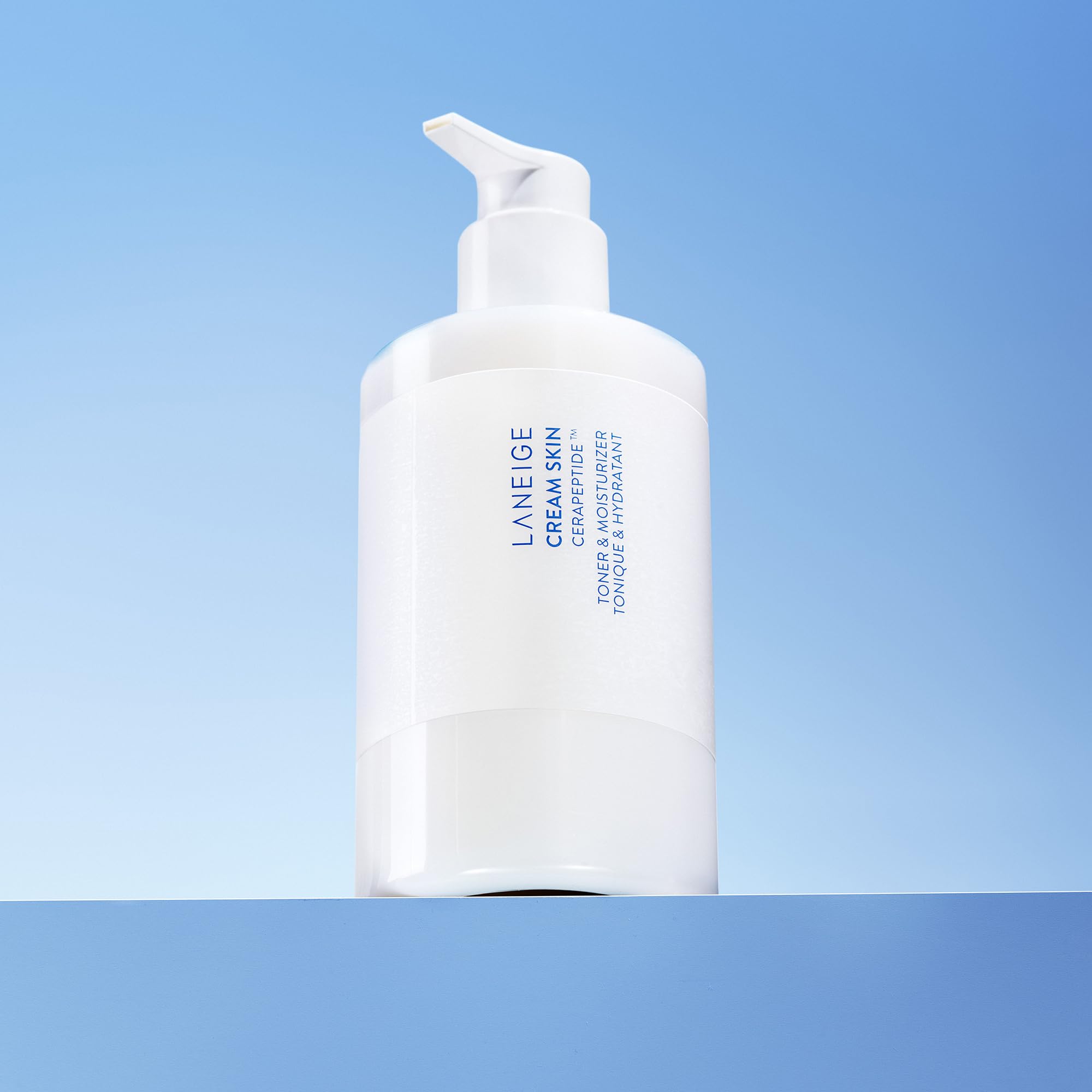 Laneige Cream Skin Refillable Toner & Moisturizer With Ceramides And Peptides Jumbo: Korean Milky Toner, Amino Acid, Nourish, Ba