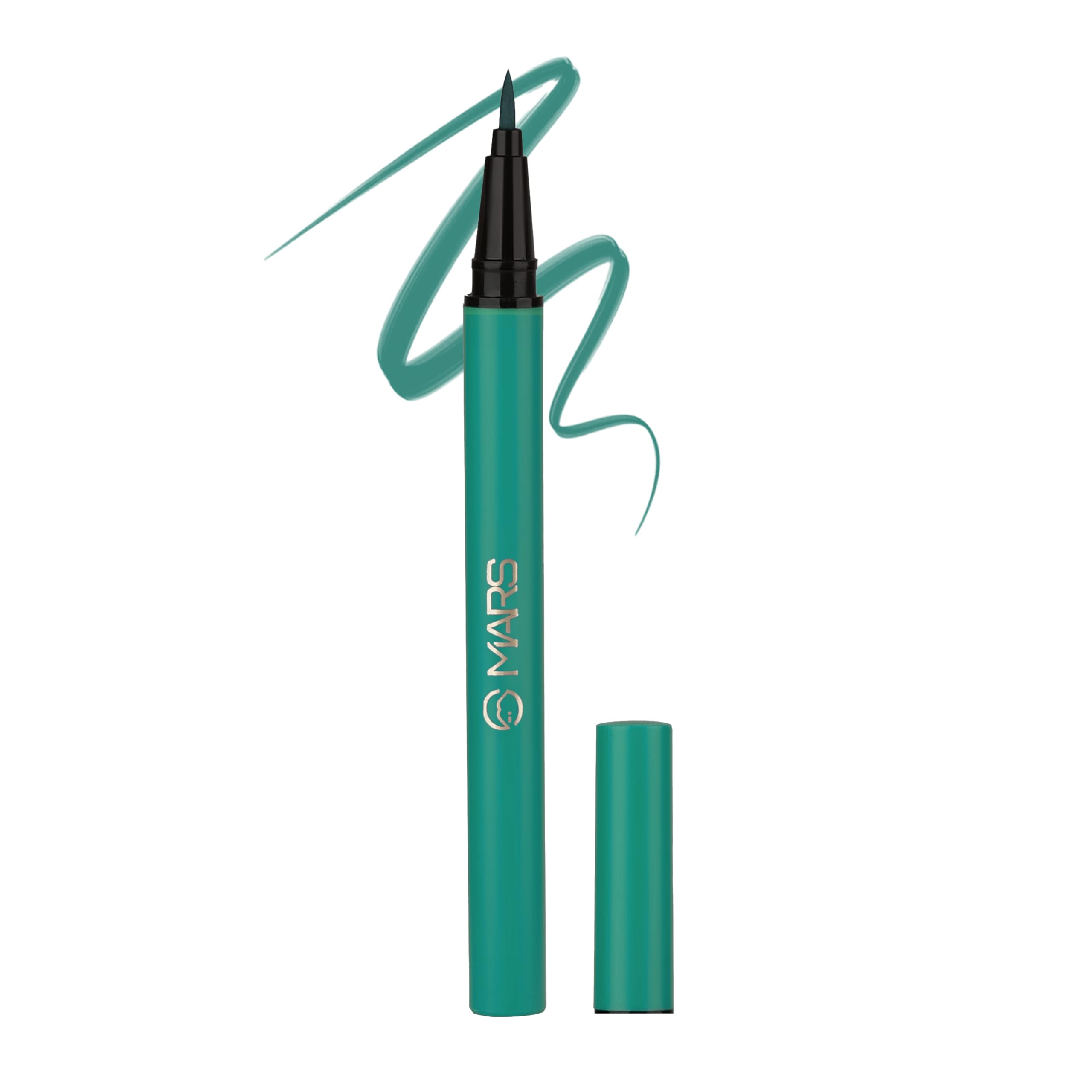 Mars City Stroke Charming Eyes Liquid Pen Eyeliner | Long-Lasting | Smudge Proof Eye Liner | Felt Tip For Precise Application | 