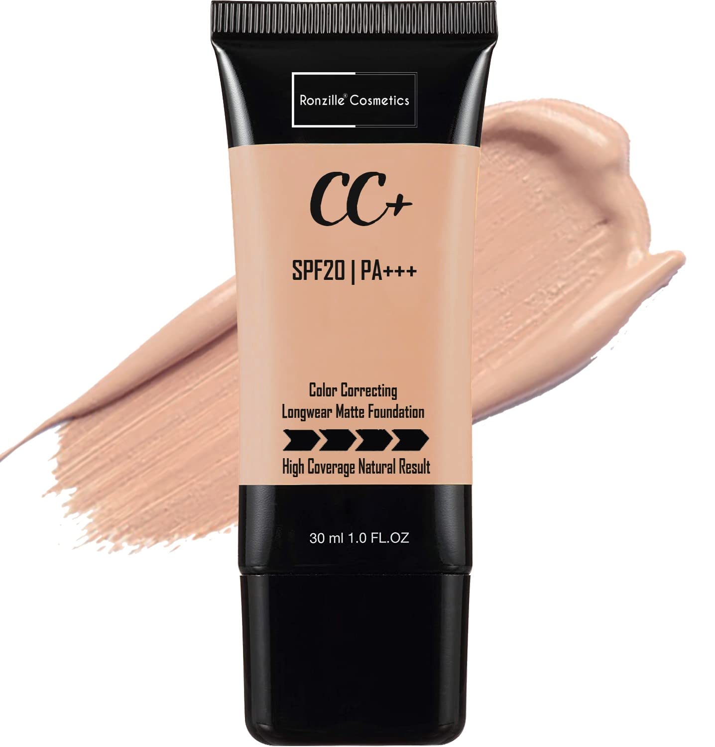 Ronzille Cc Creme Matte Foundation Shade & (Spf 20/Pa+++) Foundation (Shade 03)