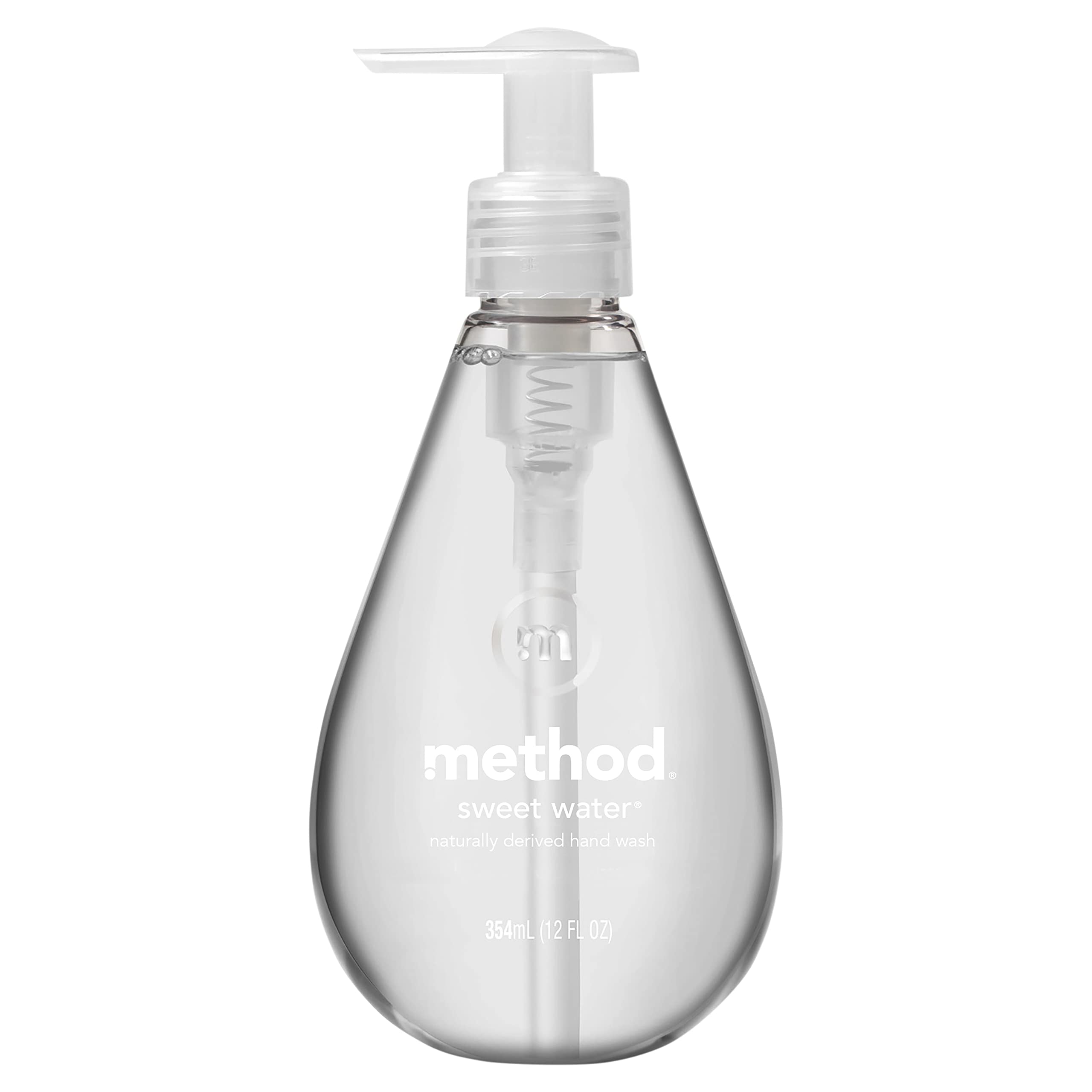 Method Naturally Derived Hand Wash, Sweet Water 12 Oz