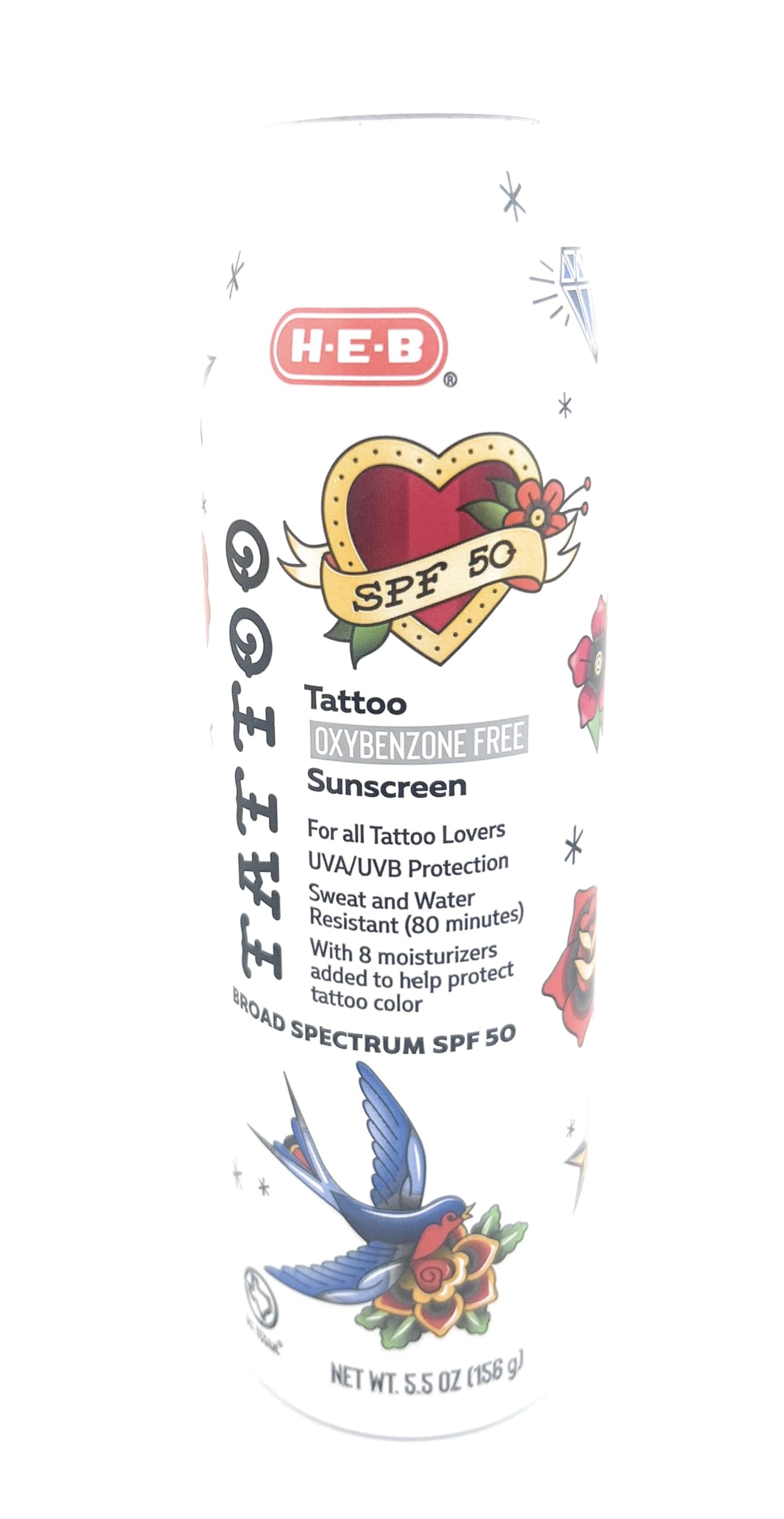 Tattoo Protection Sunscreen Spray  SPF 505.5oz  1 bottle  made in the USA