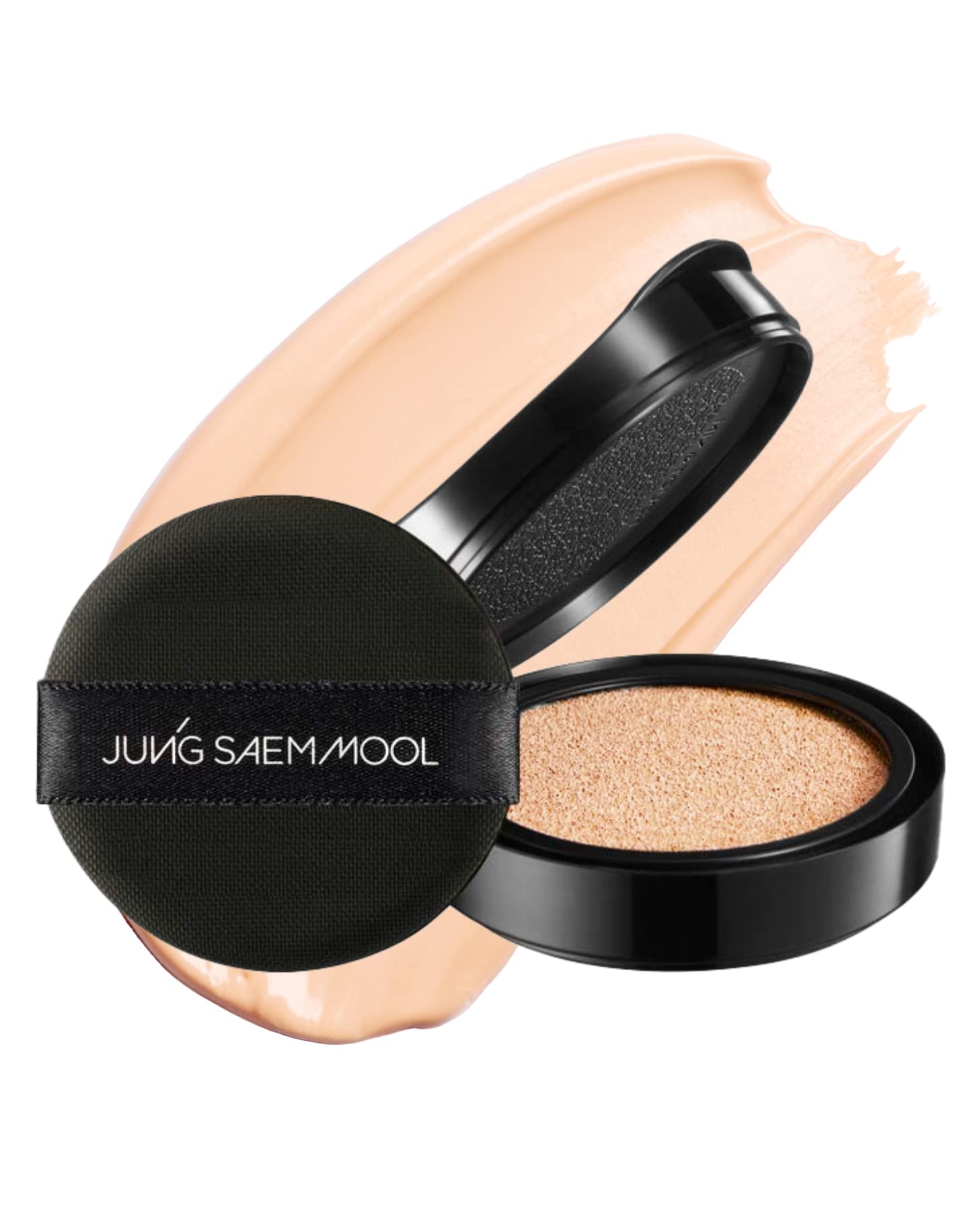 [JUNGSAEMMOOL OFFICIAL] Essential Skin Nuder Cushion (Fair Pink) | Refill | Natural Finish | Buildable Coverage | Makeup Artist 